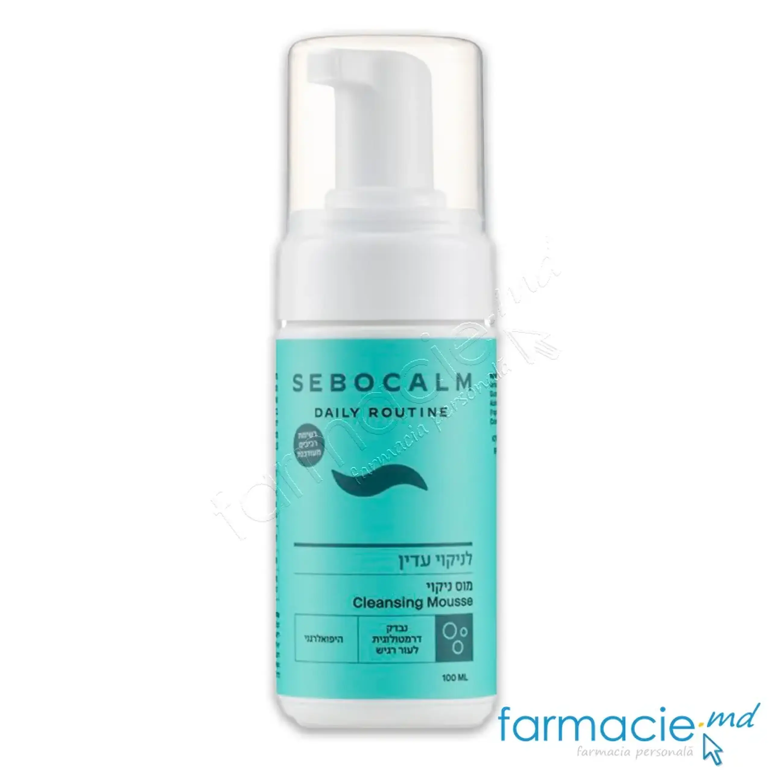 SeboCalm Daily Routine Cleansing Mousse fata 100ml