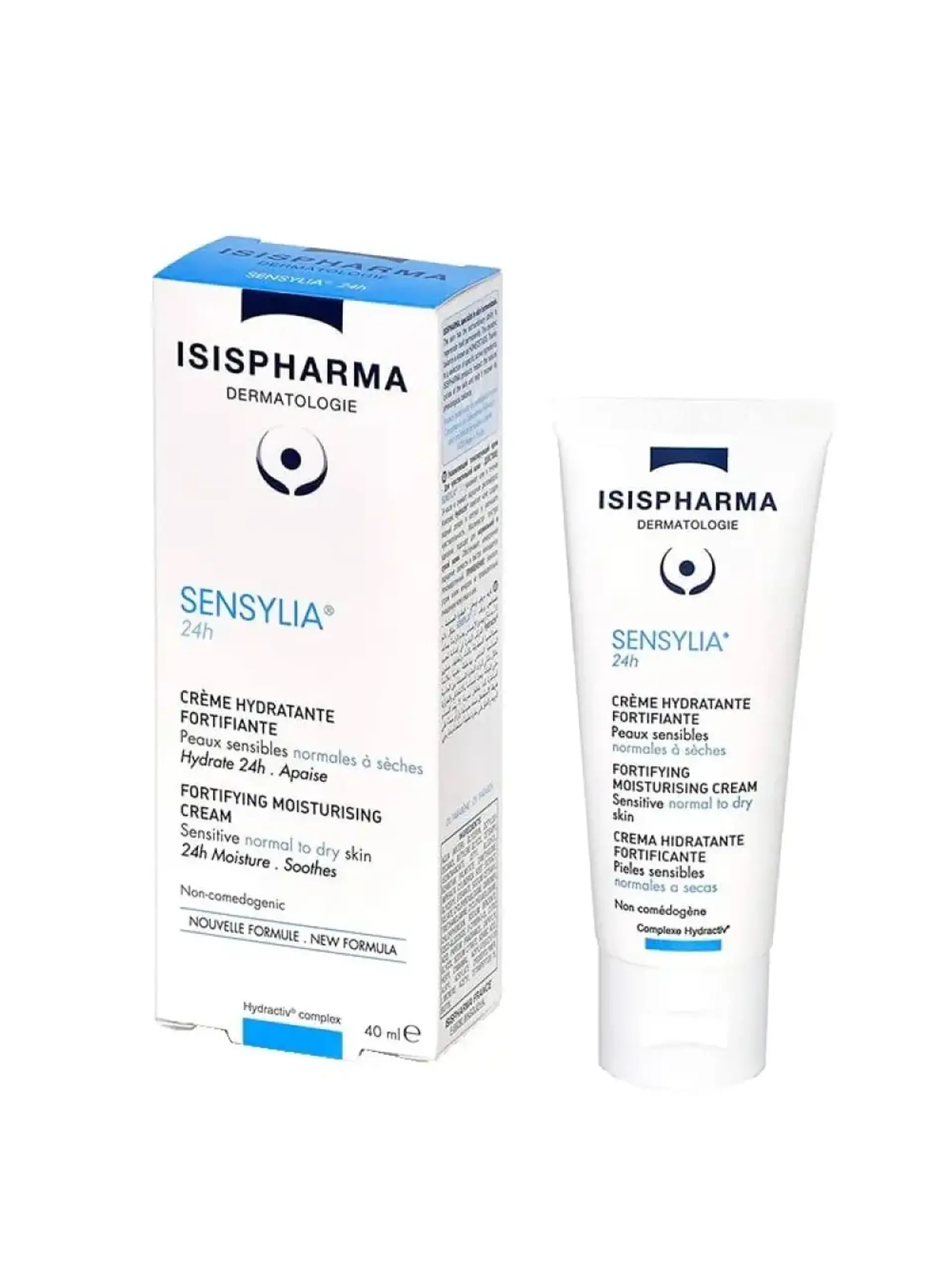 Sensylia crema 24h (piele sensibila,deshidratata) 40ml Isispharma