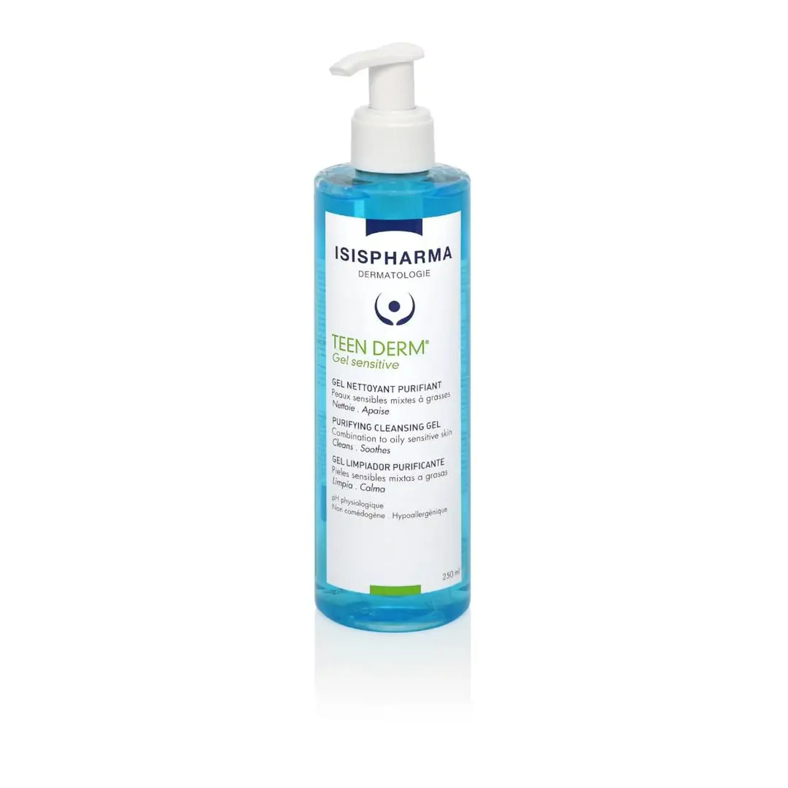 Teen Derm Gel Sensitive 250ml Isispharma