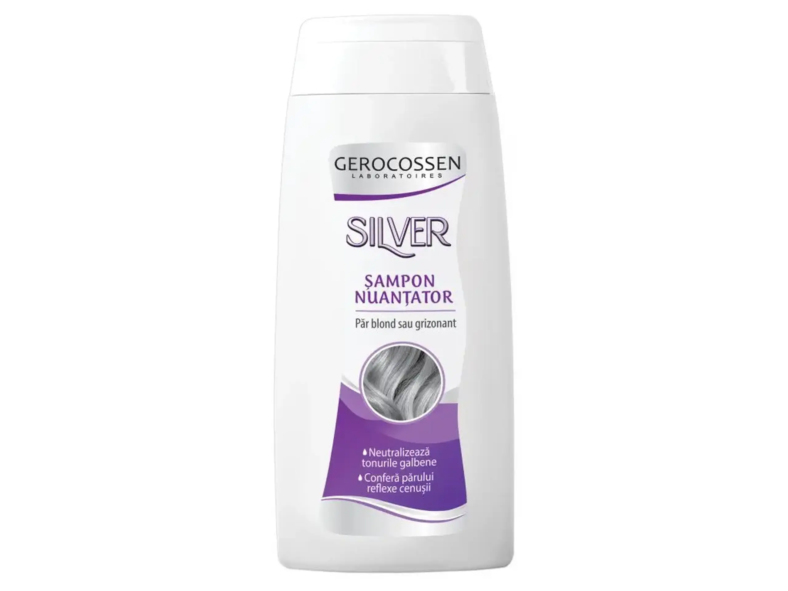 Gerocossen Silver Sampon Nuantator par blond, grizonant 275ml
