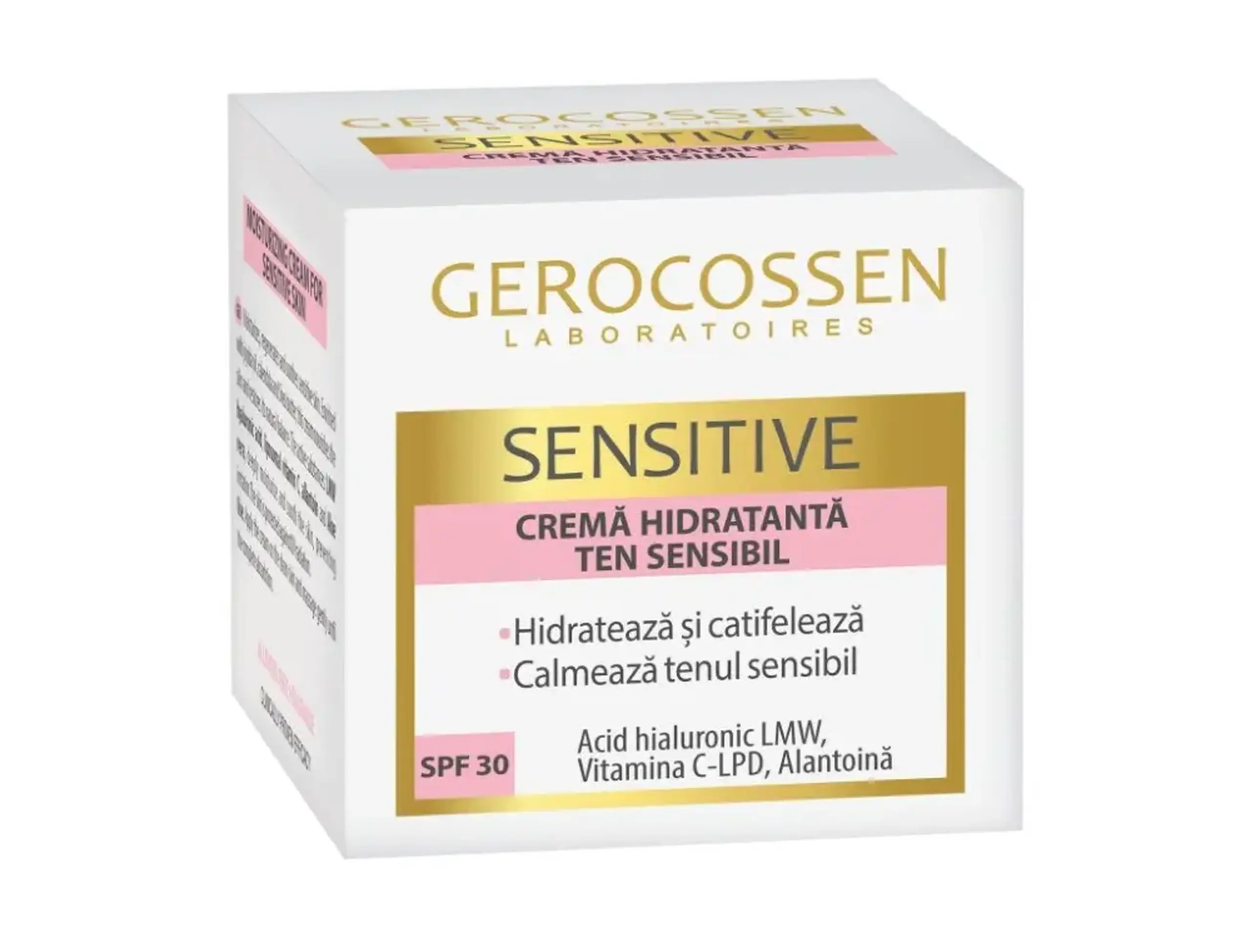 Gerocossen Sensitive Crema hidratanta SPF30, AH/Vit C/alantoină 50ml