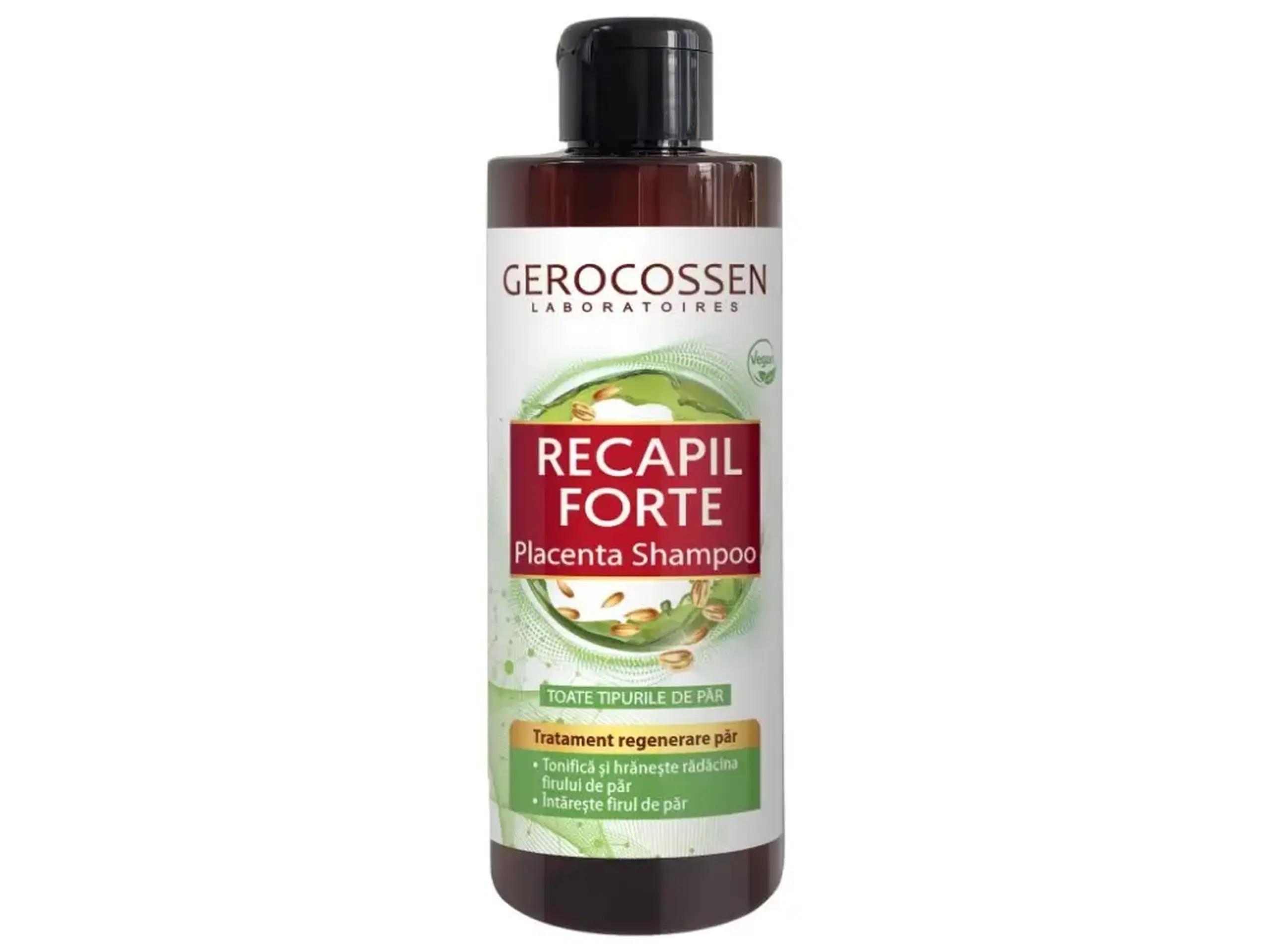 Gerocossen Recapil Forte Placenta Sampon regenerare par 400ml