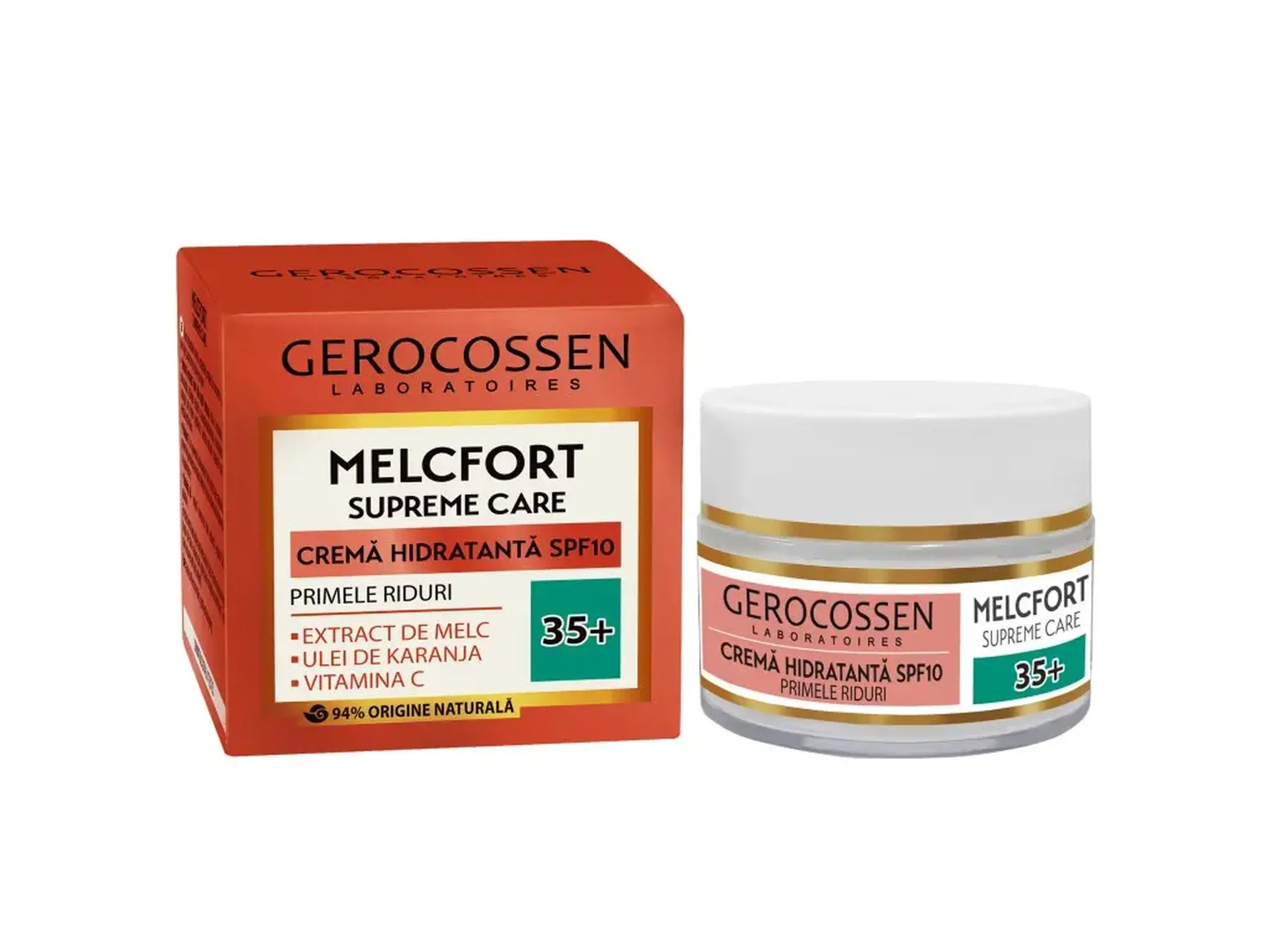 Gerocossen Melcfort Crema hidratanta SPF10 primele riduri 35+ 50ml