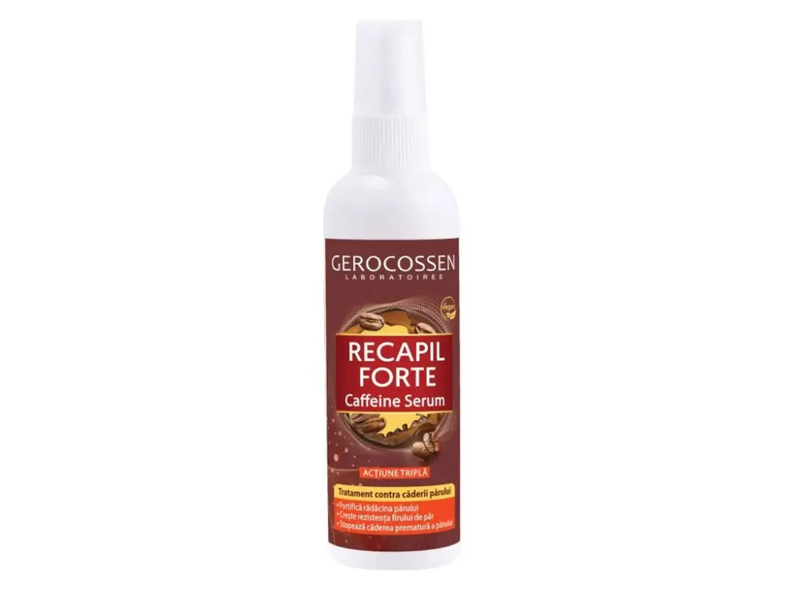 Gerocossen Recapil Forte Ser cu cafeina contra caderii parului 125ml