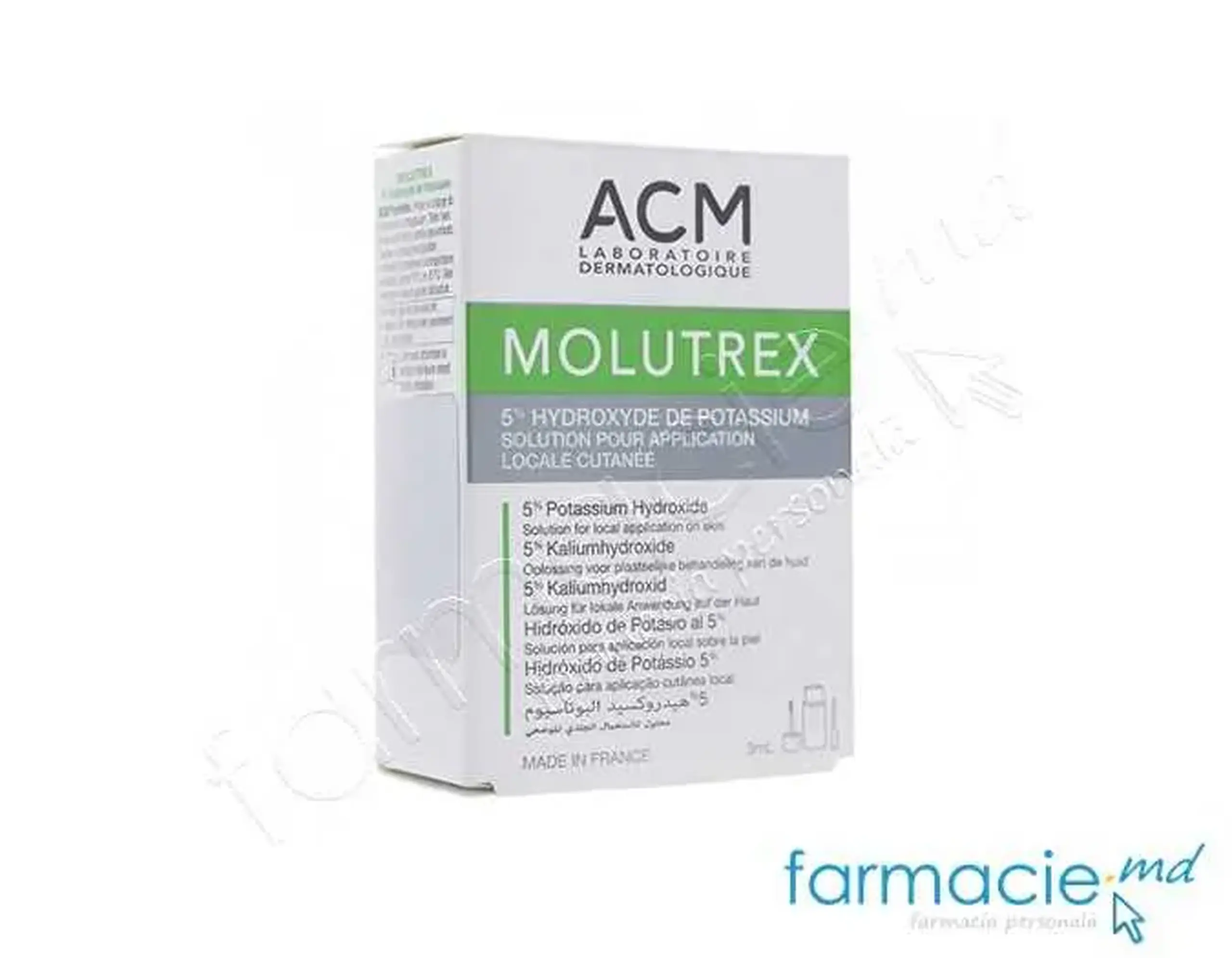 Molutrex sol.3ml (tratamentul verucilor) ACM