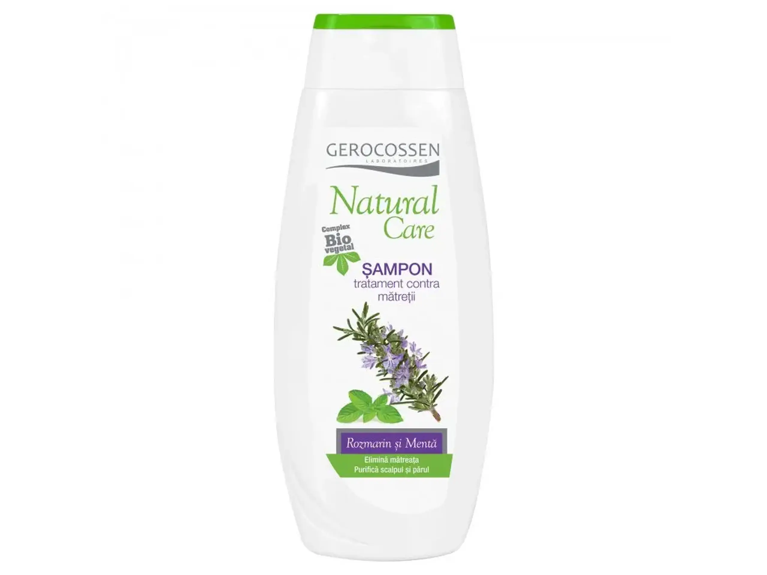 Gerocossen Natural Care Sampon tratament contra matretii(rozmarin,menta) 400ml
