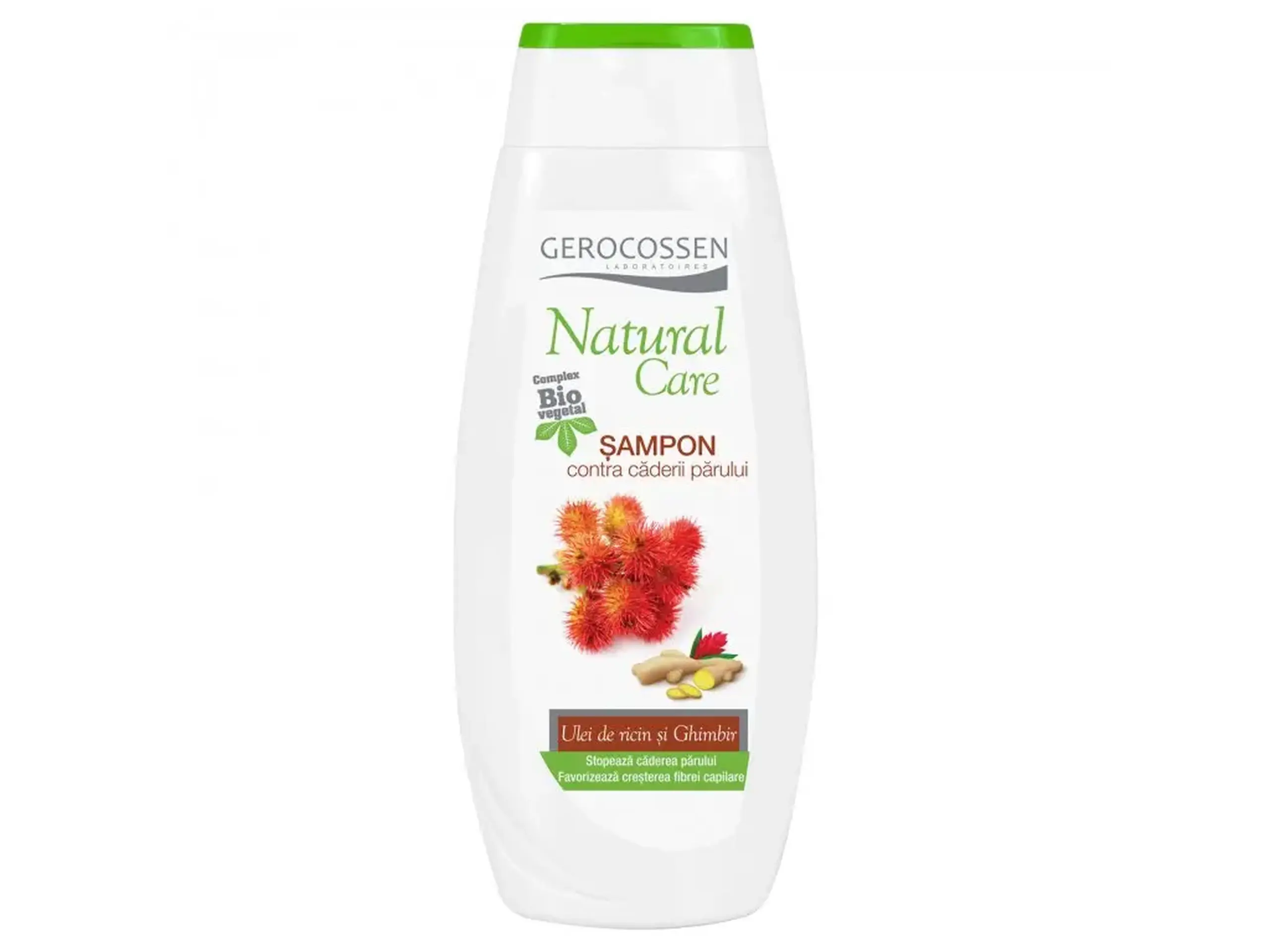 Gerocossen Natural Care Sampon tratament contra caderii parului(ricin,ghimbir) 400ml