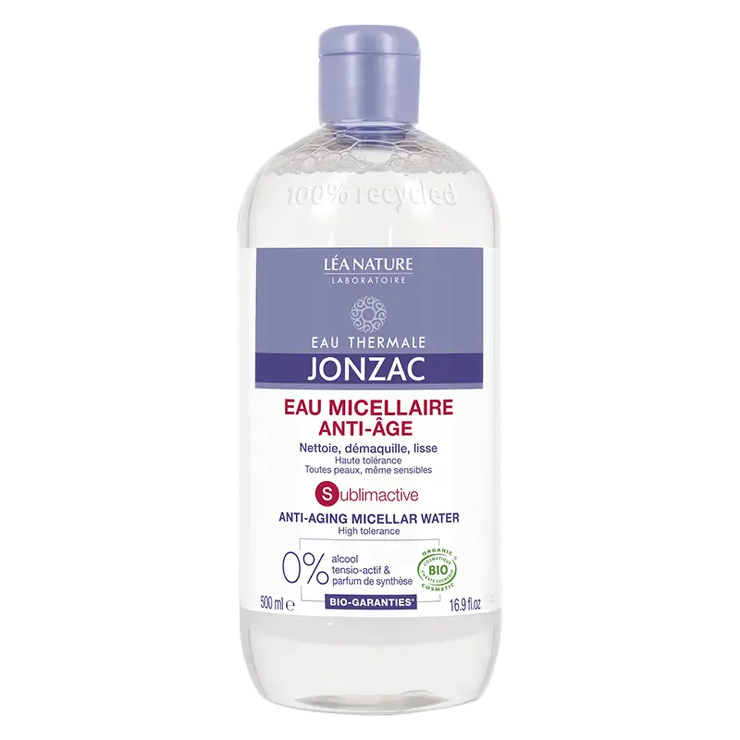 Jonzac Apa micelara Anti Age toate tipurile piele BIO 500ml