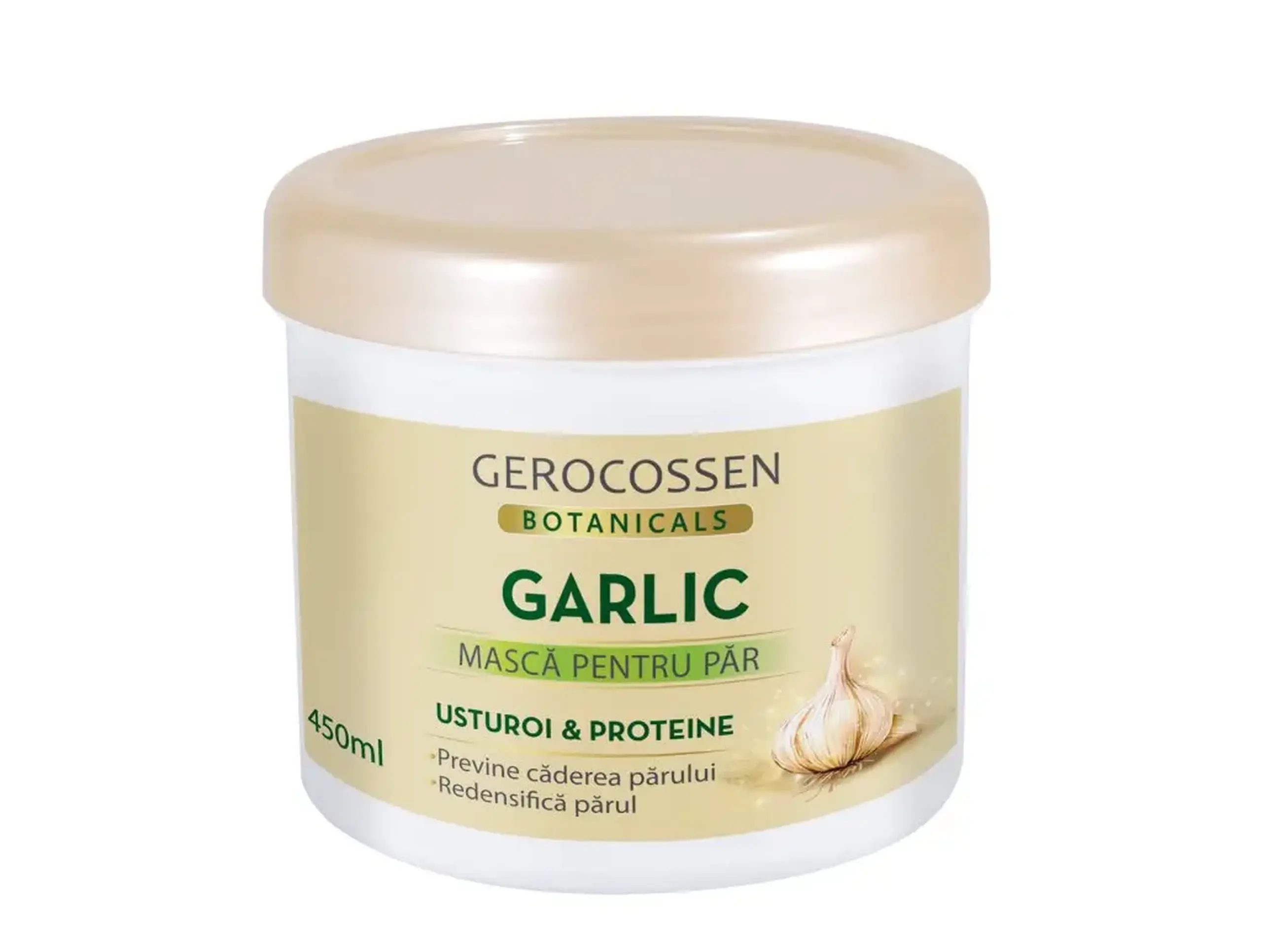 Gerocossen Botanicals GARLIC Masca pentru par,usturoi si proteine 450ml