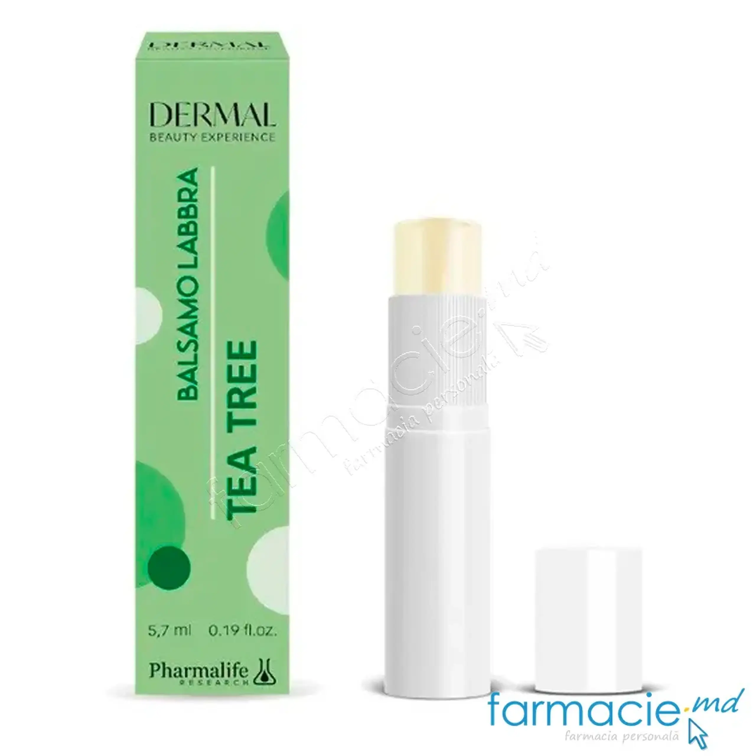 Dermal Balsam Buze (ulei de arbore de ceai) 5.7ml Pharmalife