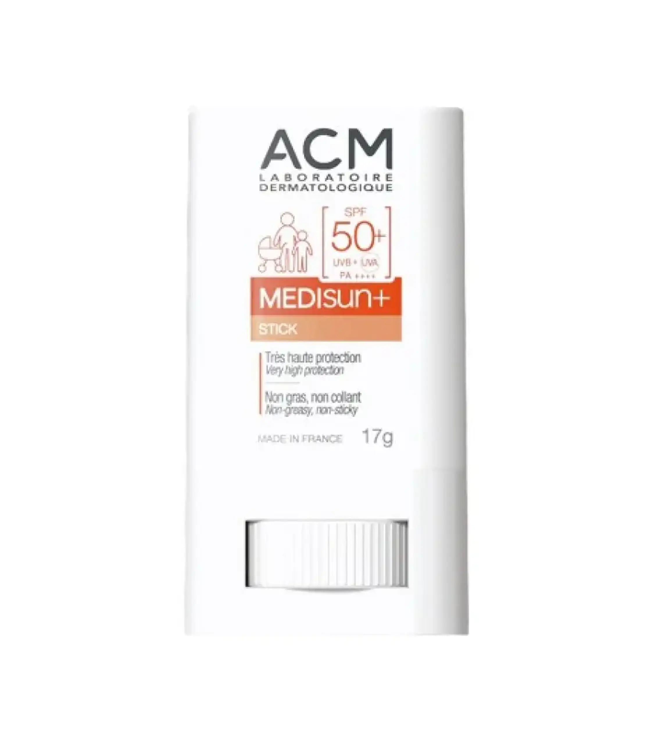 Medisun SPF50 Stick protectie solara 17g (1+) ACM