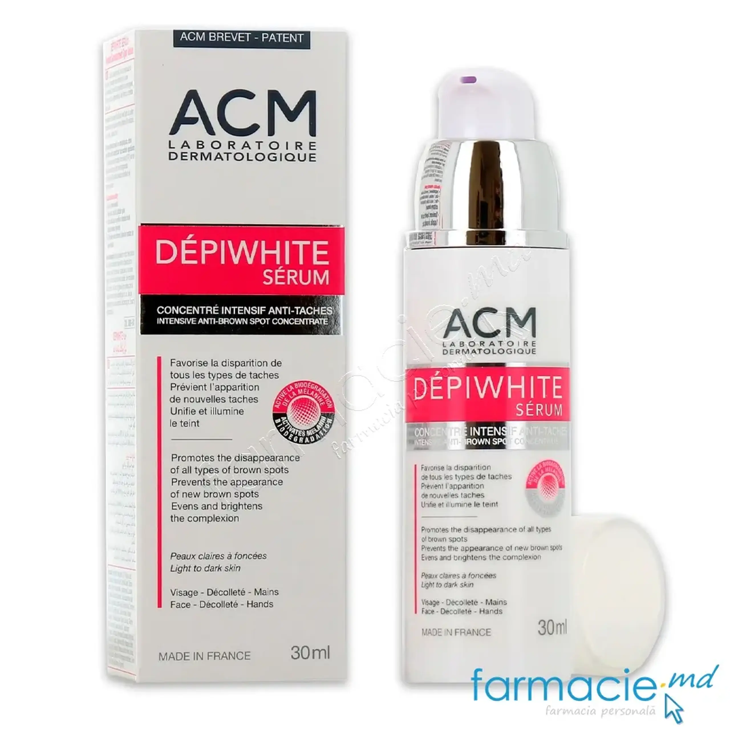 Depiwhite Ser intensiv anti-pete pigmentare 30ml ACM