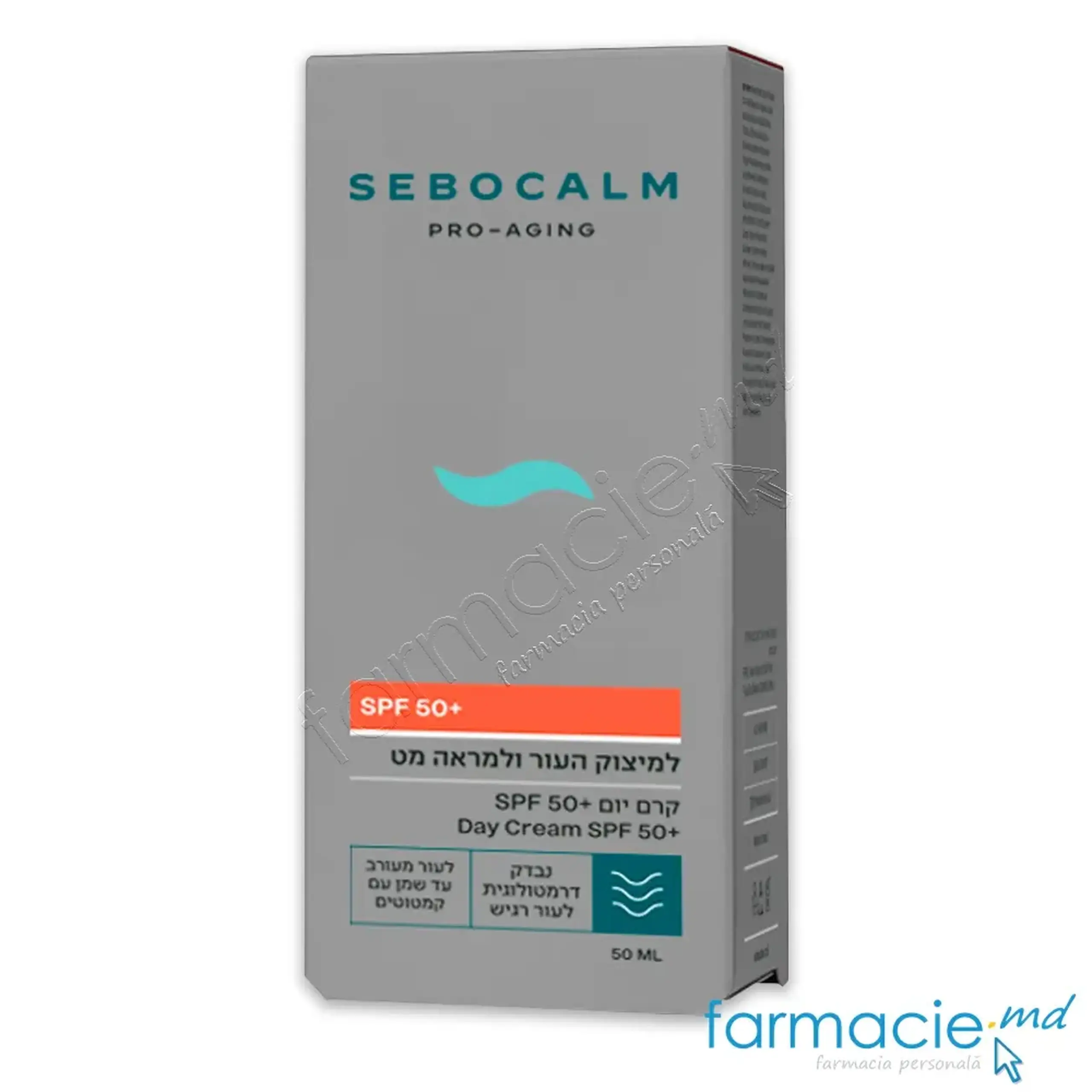SeboCalm Pro-Aging Crema fata Antirid hidratanta SPF50 50ml