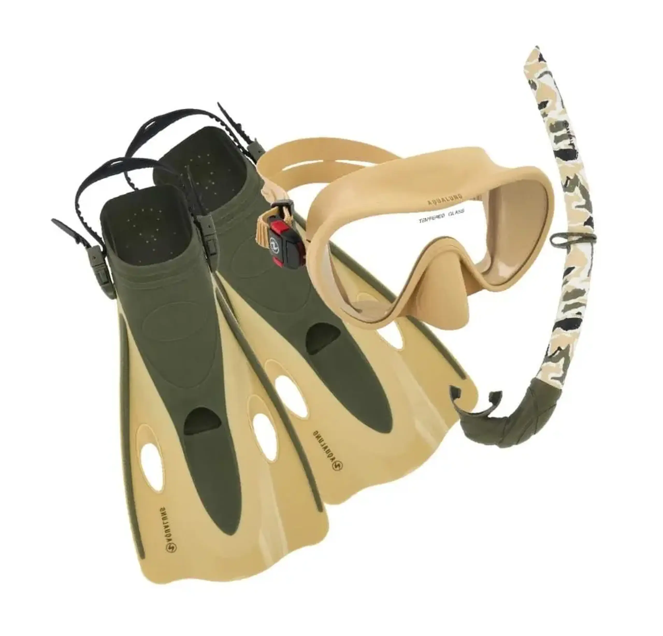 Set Aqualung Nabul SN sand/olive - Labe 43 46