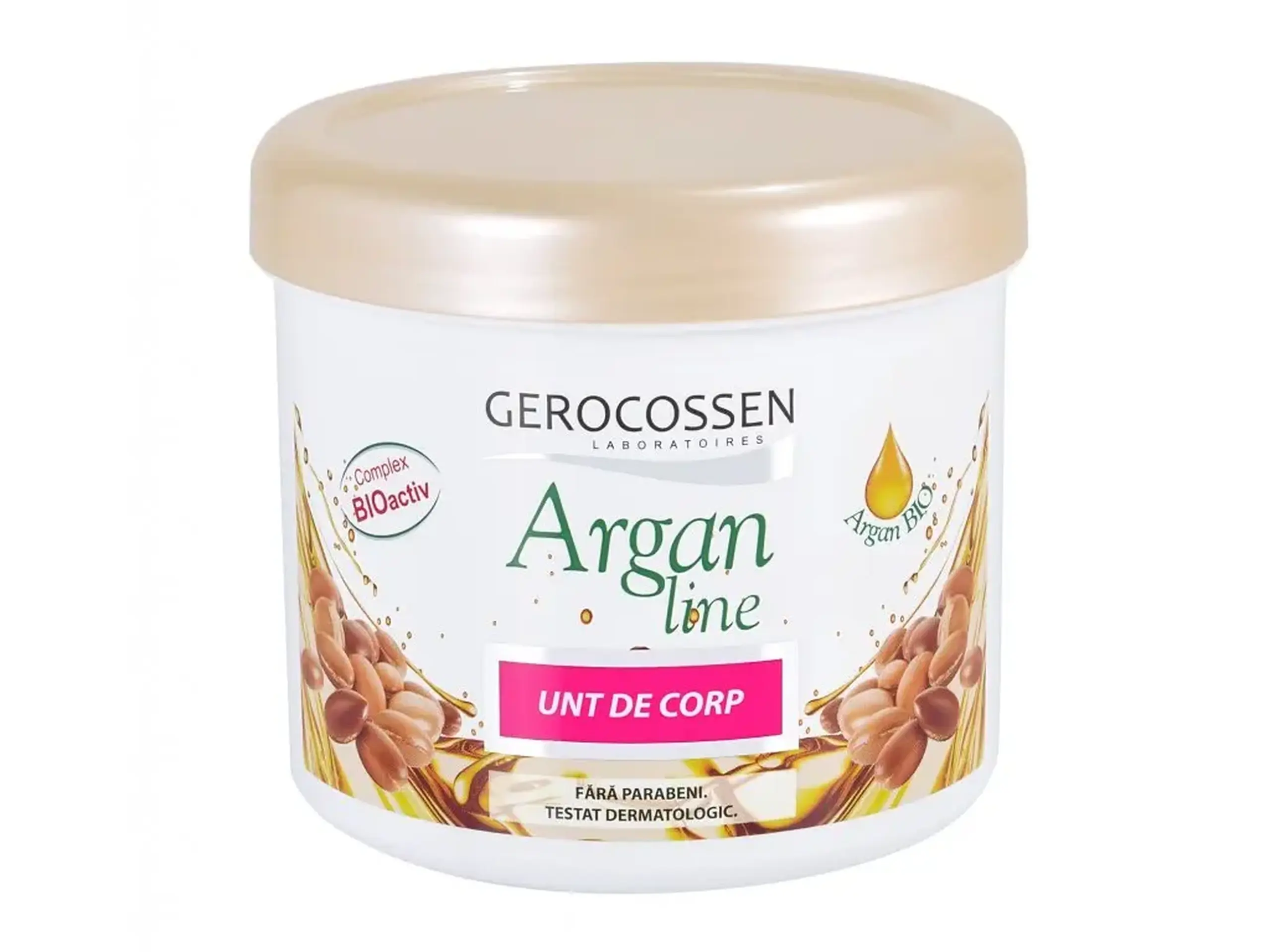 Gerocossen Argan unt corp ulei de argan, unt de shea si ceara de albine 450ml