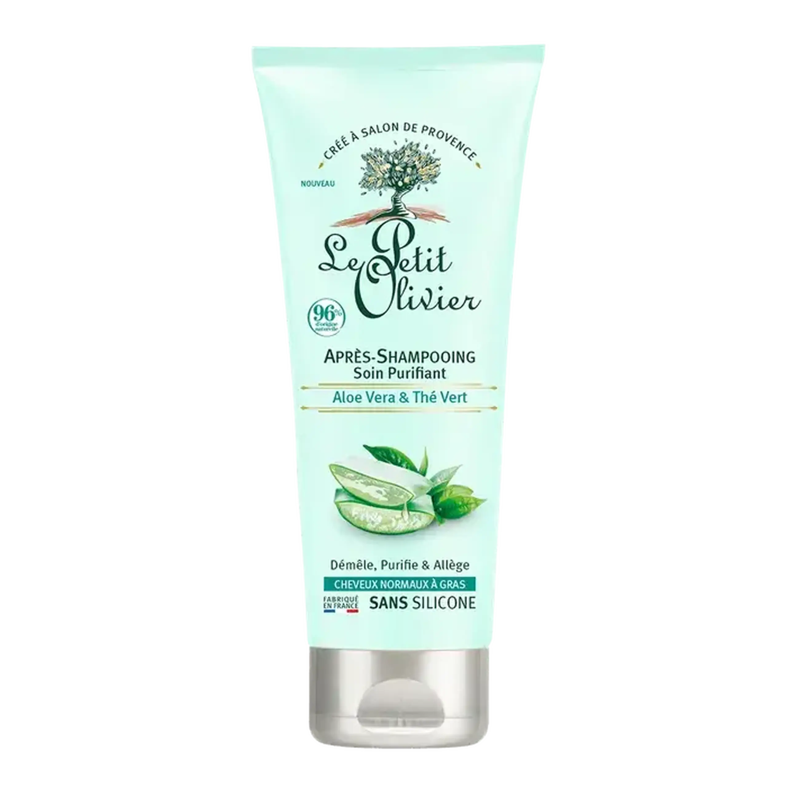 Le Petit Olivier Balsam par normal si gras Aloe Vera&Ceai Verde 200ml