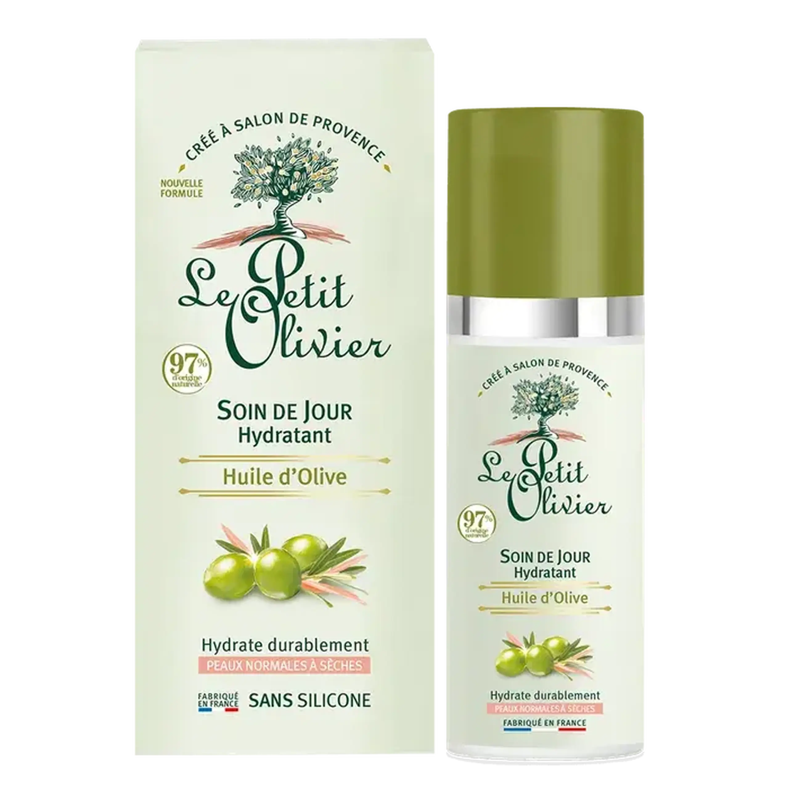 Le Petit Olivier Crema fata de zi hidratanta 50ml cu extract de olive