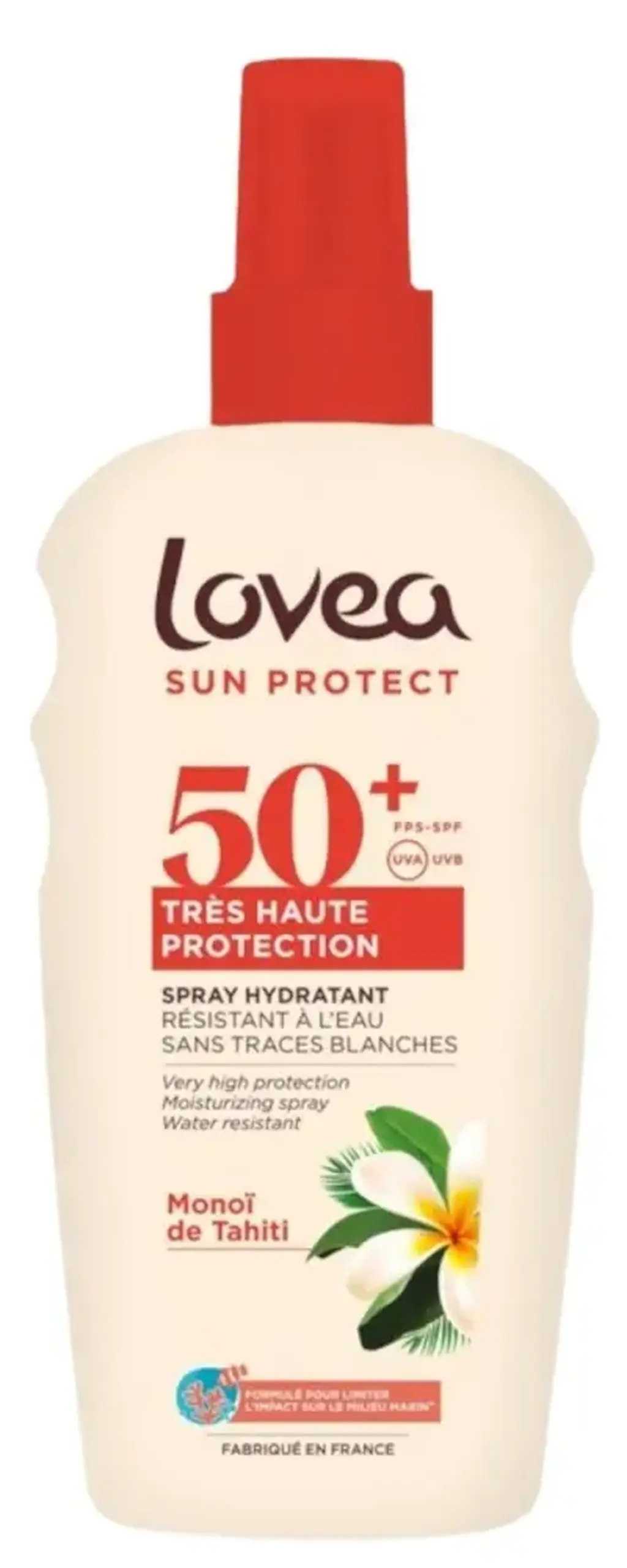 Lovea Vegan Lotiune-spray protectie solara hidratanta SPF50 150ml