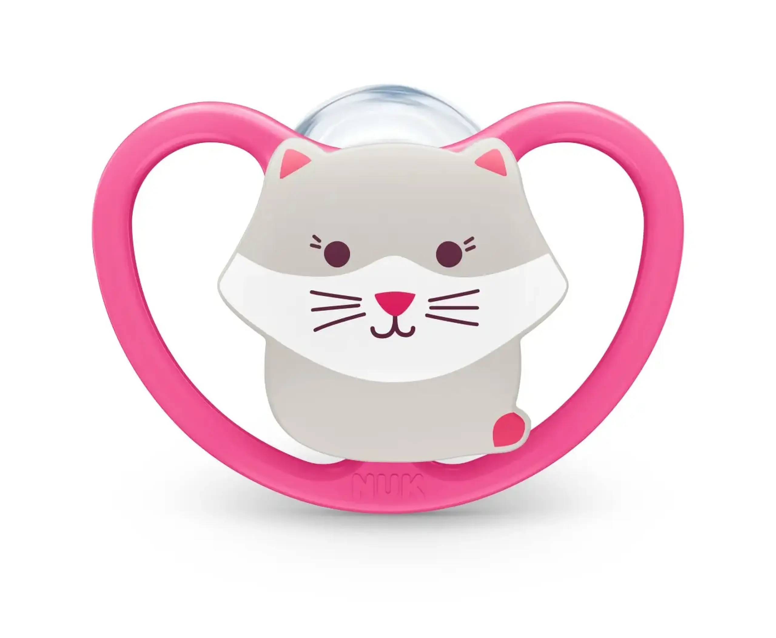 NUK Suzeta silicon SPACE 18luni+ in cutie