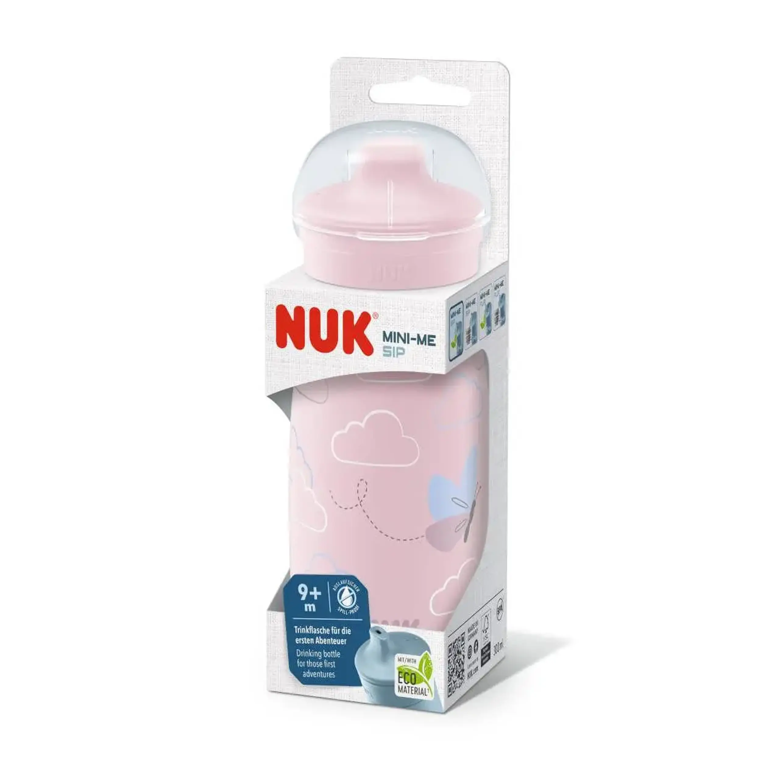 NUK Sticluta Mini-Me canuta plastic 300ml 9 luni+