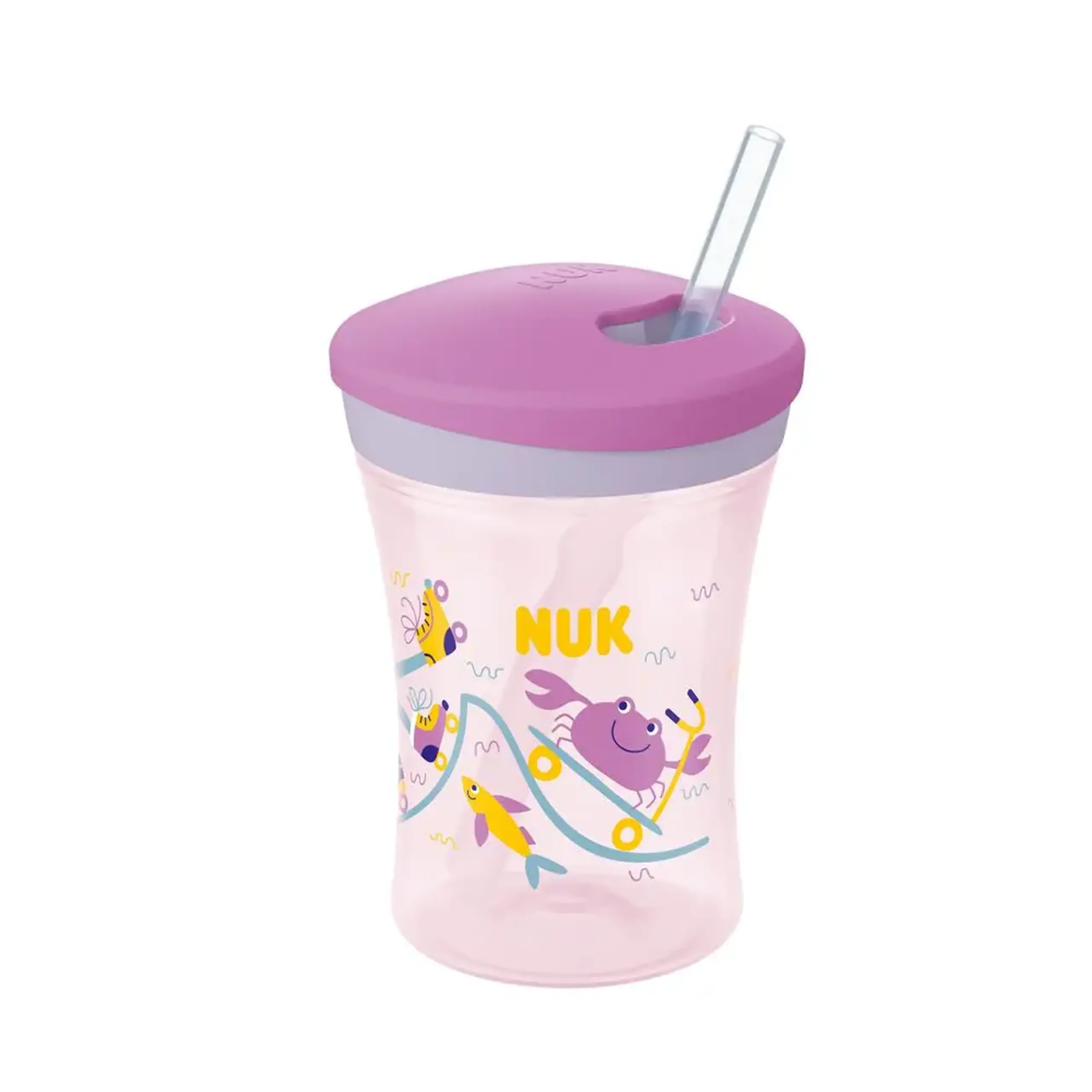 Canuta NUK Action 230ml cu pai (+12 luni) (255391)