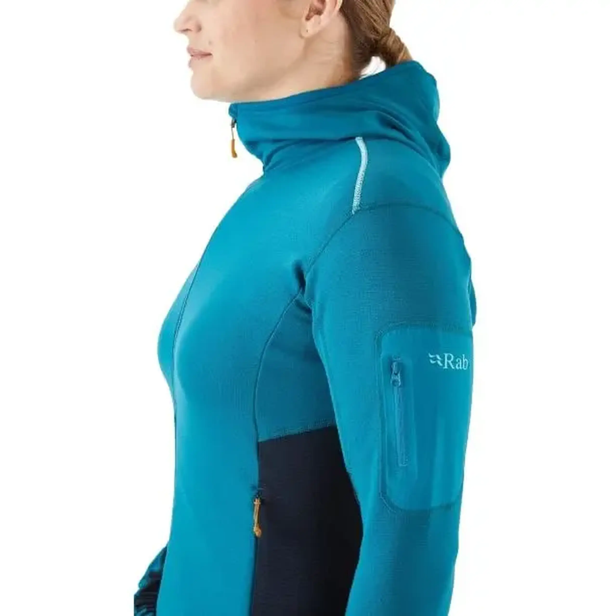 Jachetă Rab Syncrino Mid Hoody Wmn ultramarine - Mărime s