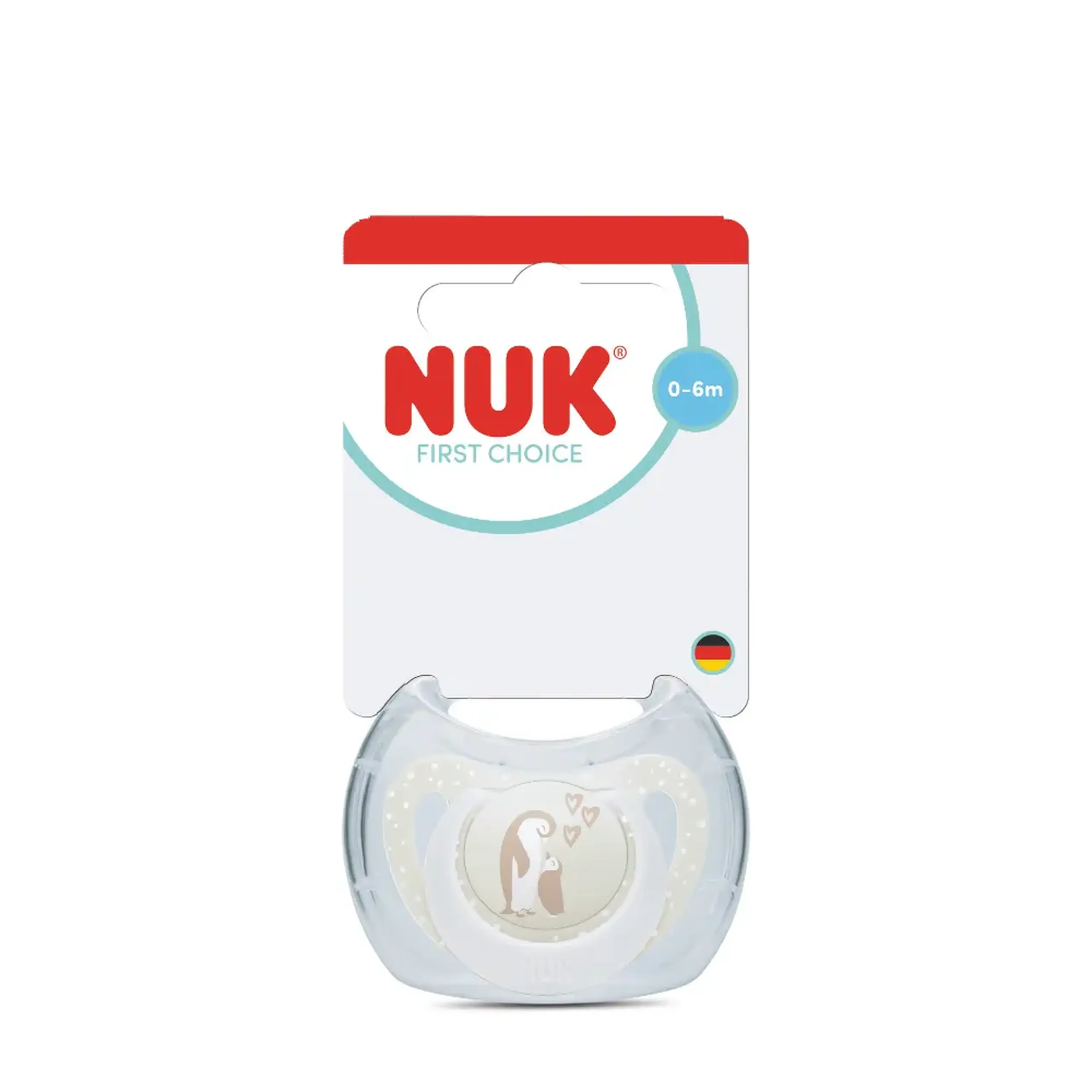 NUK Suzeta silicon First Choice (6-18 luni)