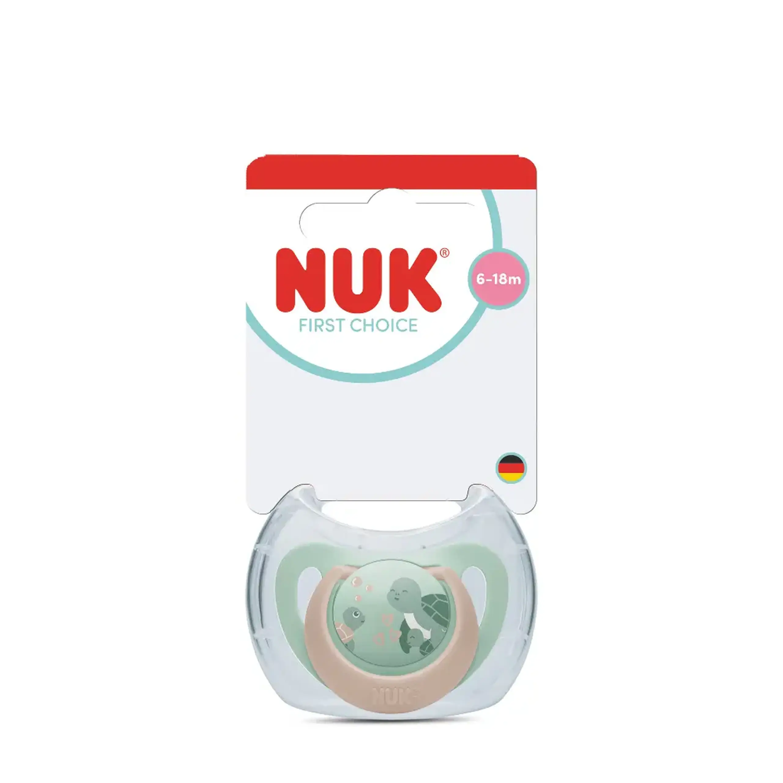 NUK Suzeta silicon First Choice (0-6 luni)