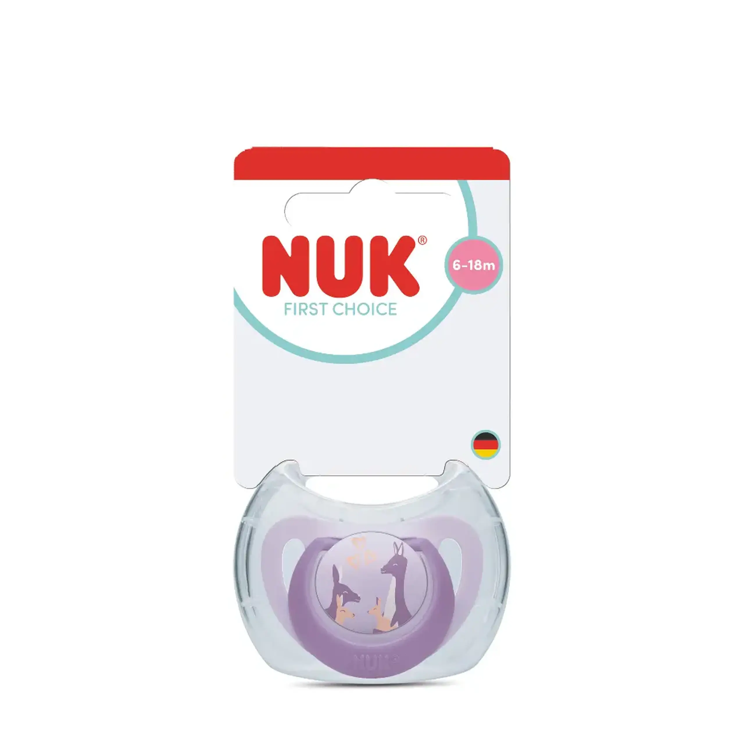 NUK Suzeta silicon First Choice (0-6 luni)