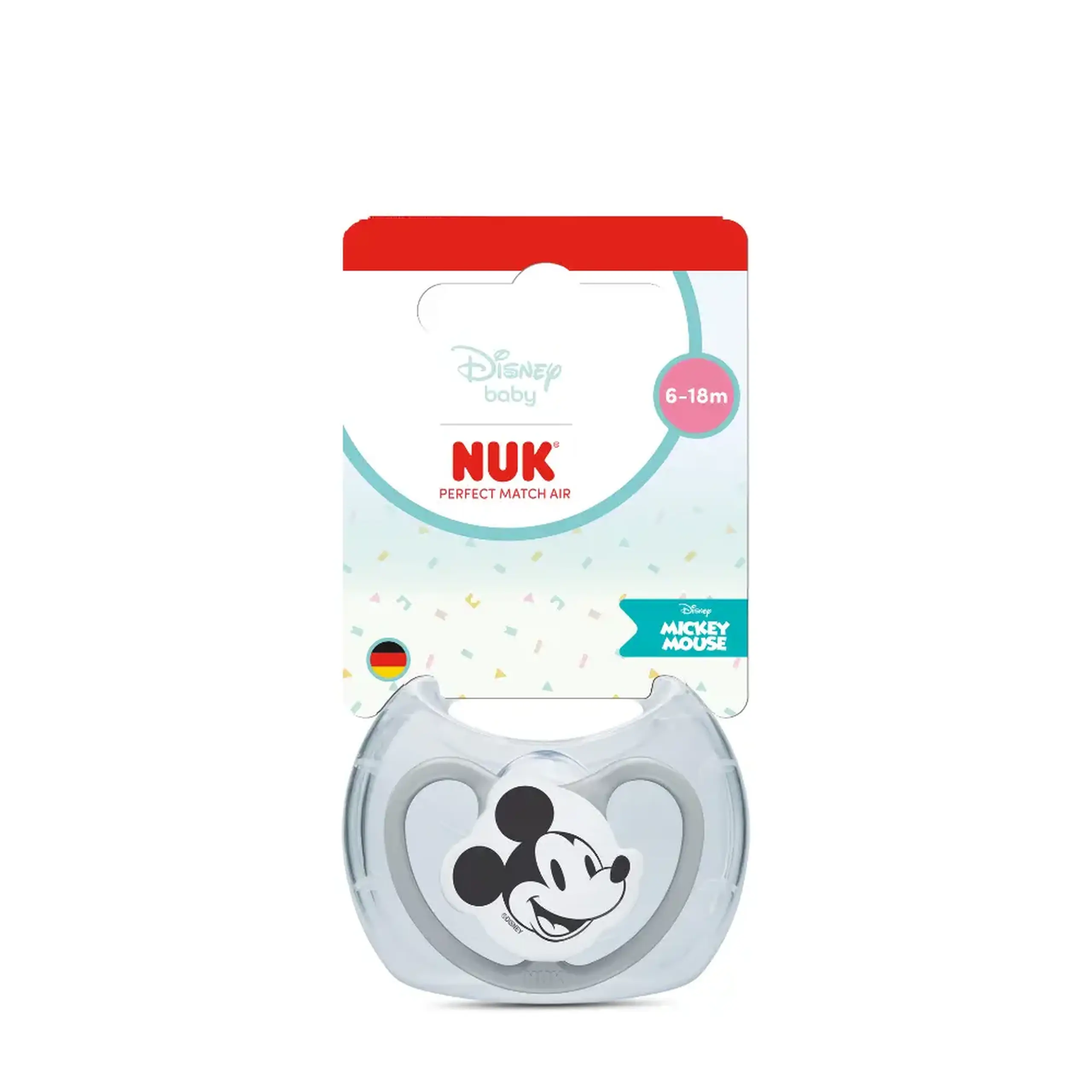 NUK Suzeta silicon Mickey (0-6 luni)