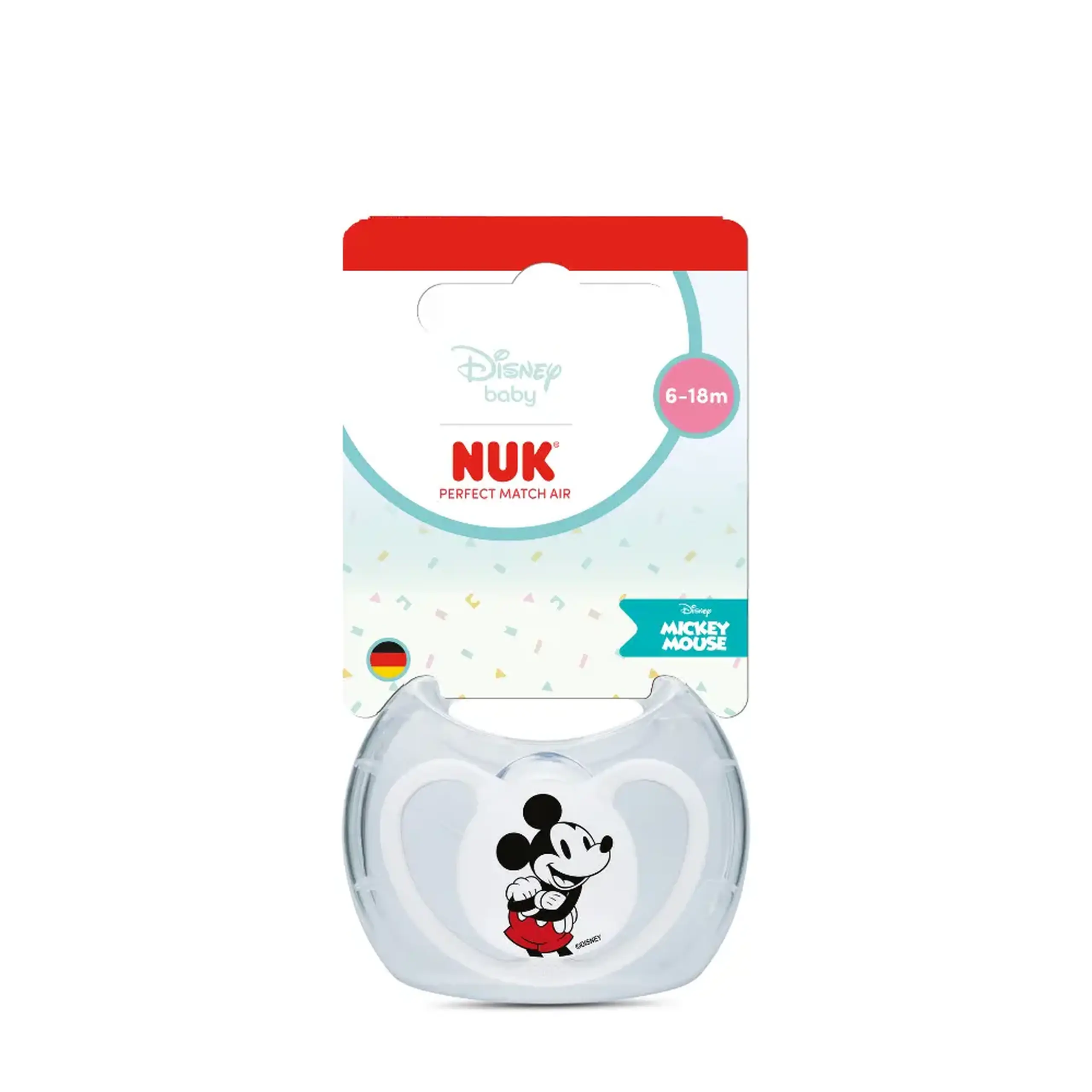 NUK Suzeta silicon Mickey (0-6 luni)