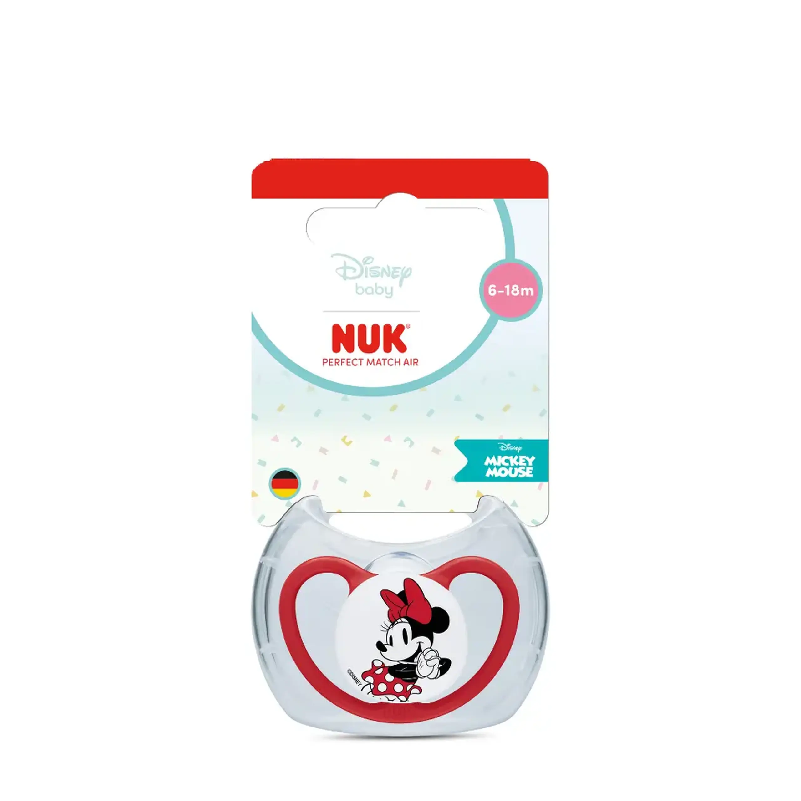 NUK Suzeta silicon Mickey (0-6 luni)