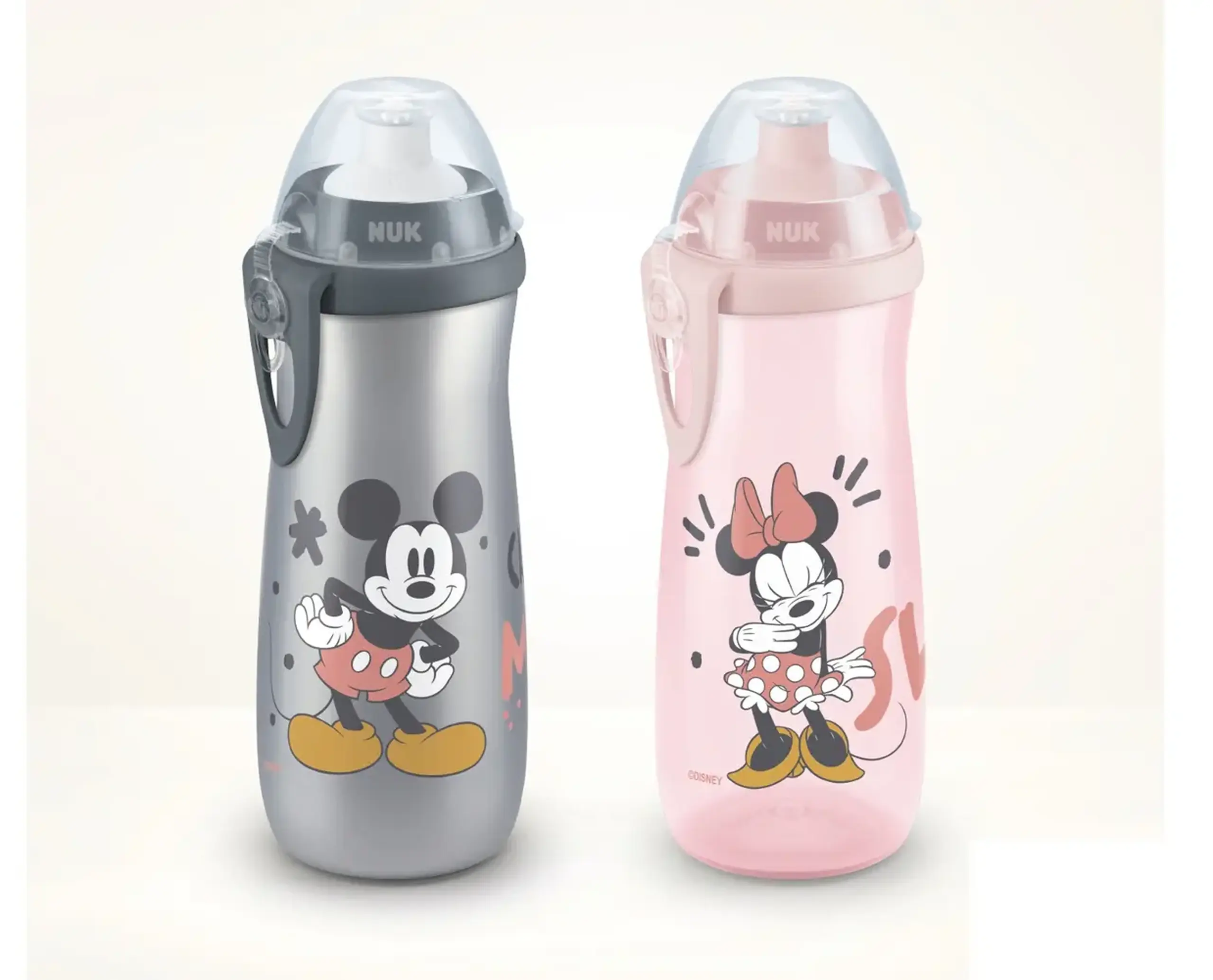 NUK Sticluta Mickey Sport Cup plastic anticurgere 450ml 36luni+