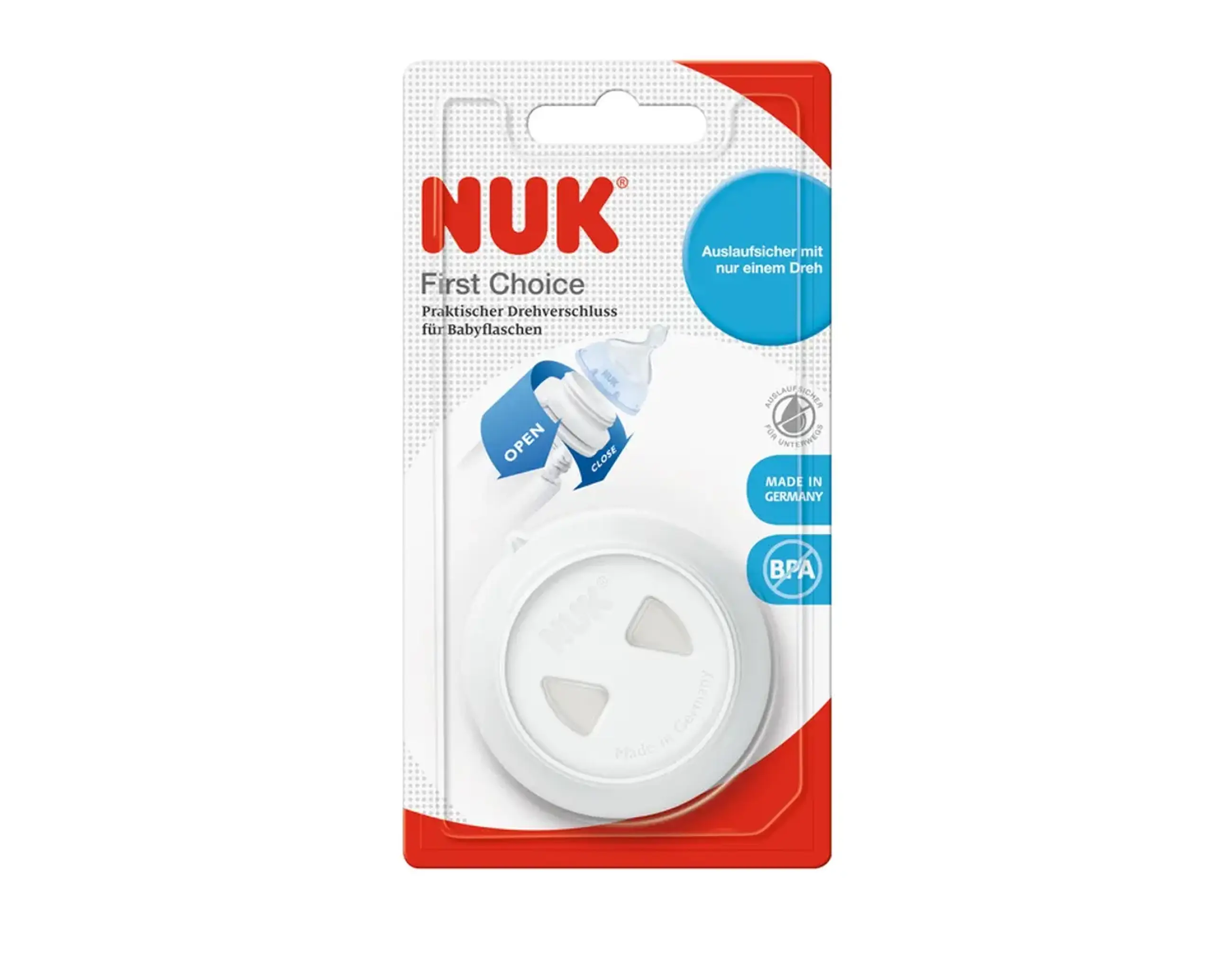 NUK Adaptor deschidere-inchidere sticluta