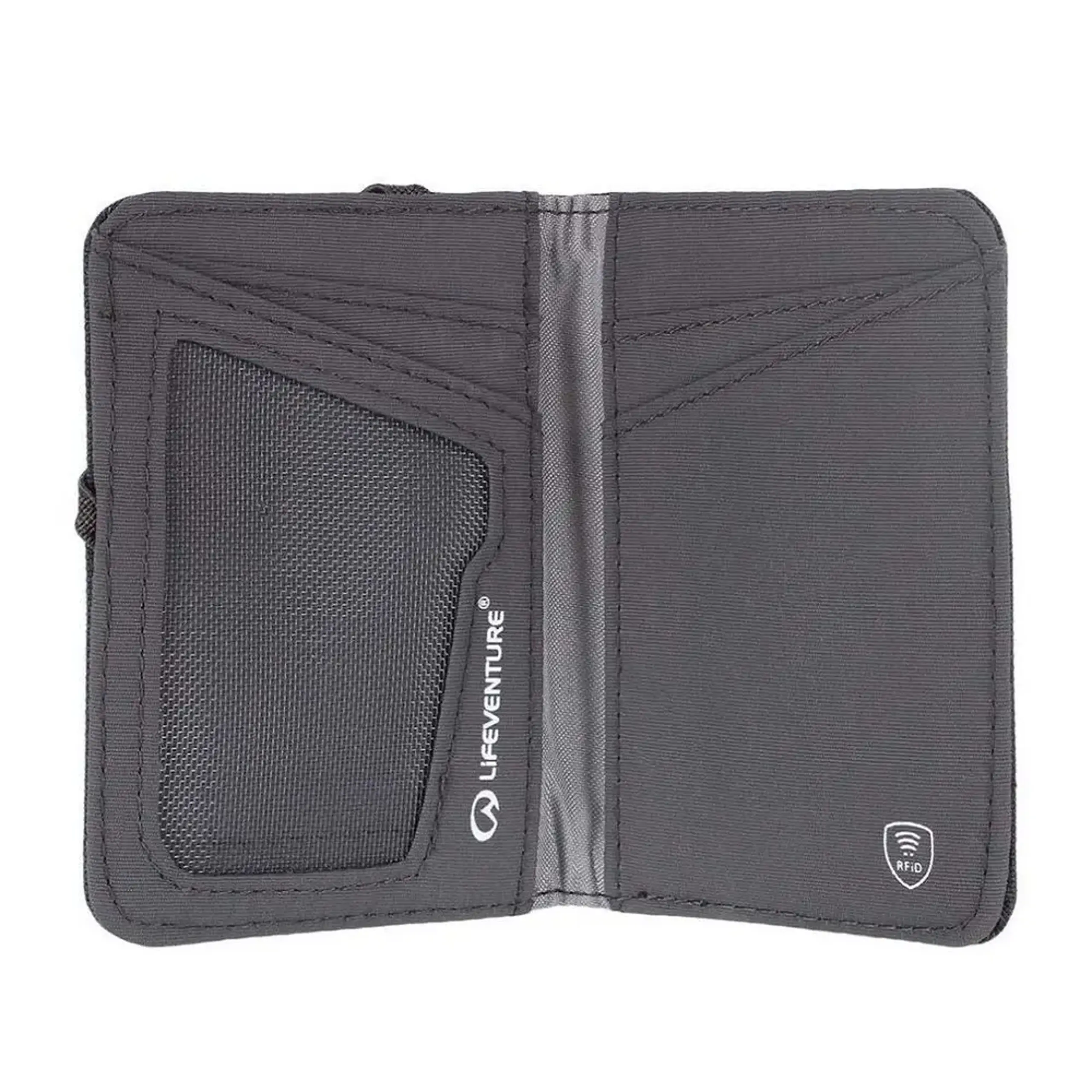 Portmoneu Lifeventure RFID Card Wallet Recycled - Culoare navy