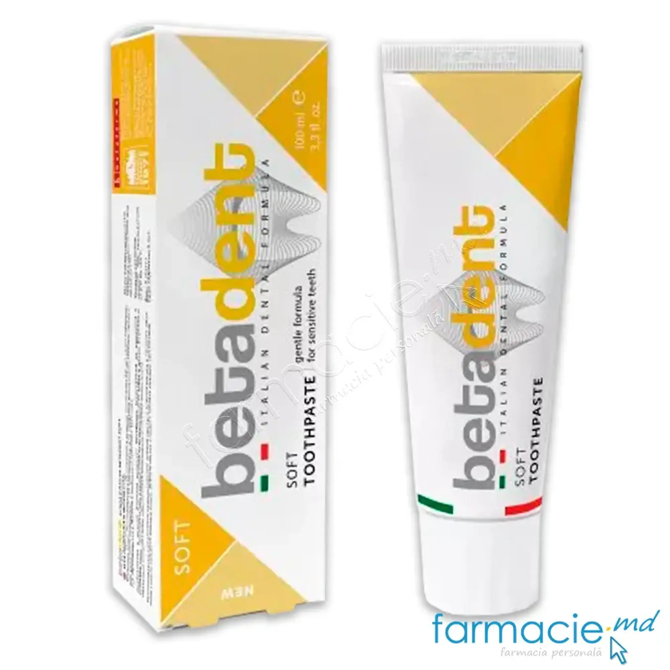 Pasta de dinti Betadent Soft sensibilitate dentara 100ml