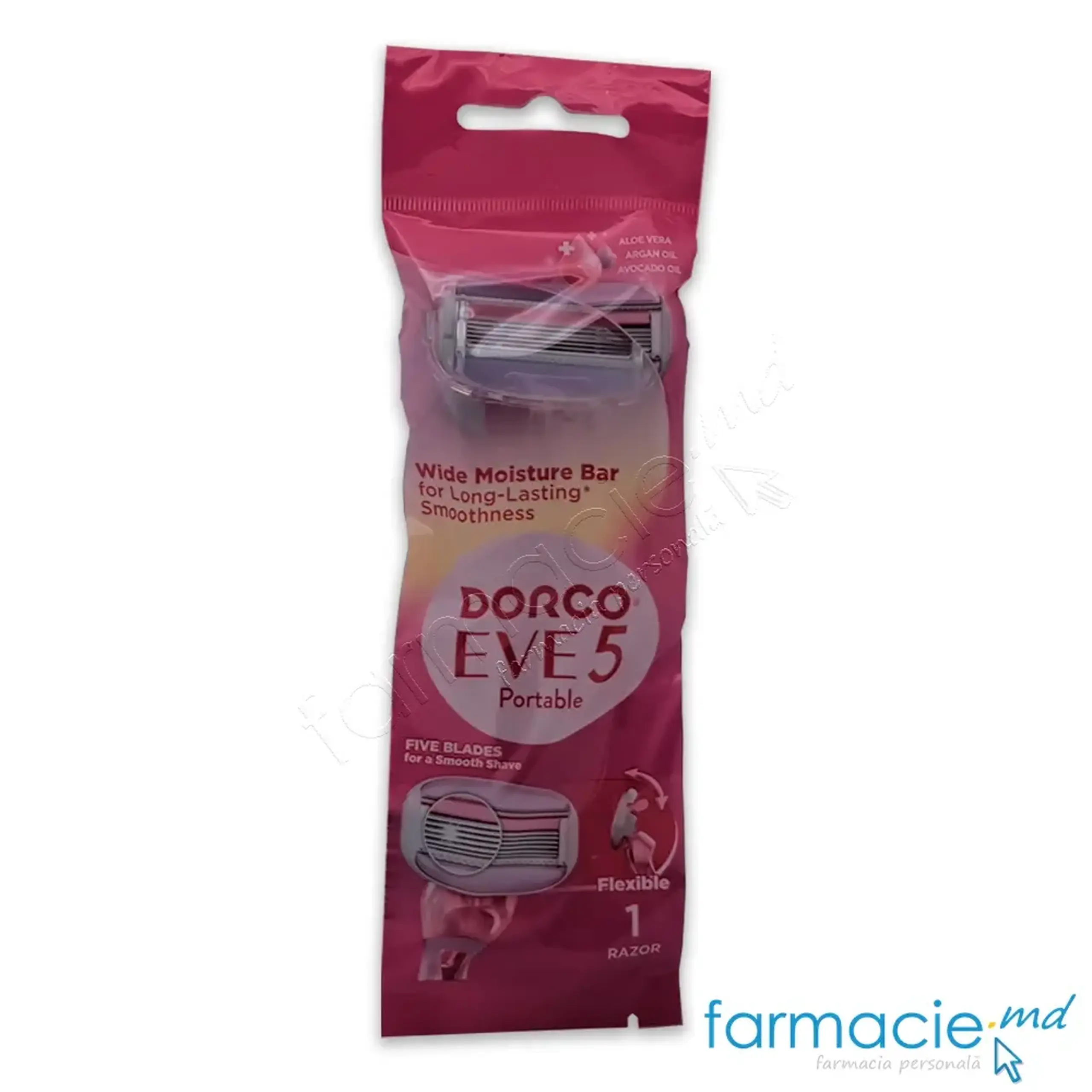Dorco Eve 5 Razor portabil 5 lame N1 femei