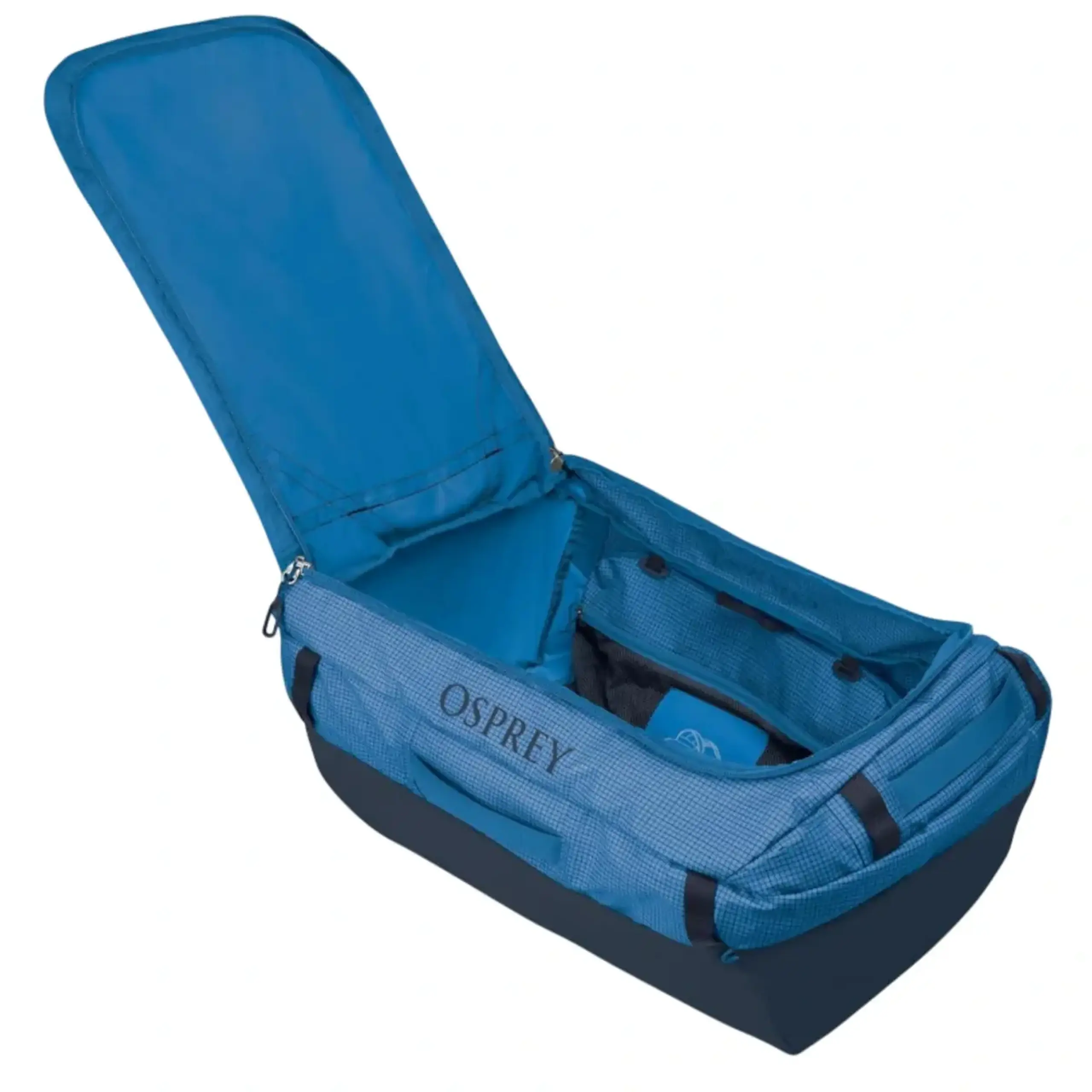 Geantă Osprey Transporter 95 - Culoare pine leaf earl grey