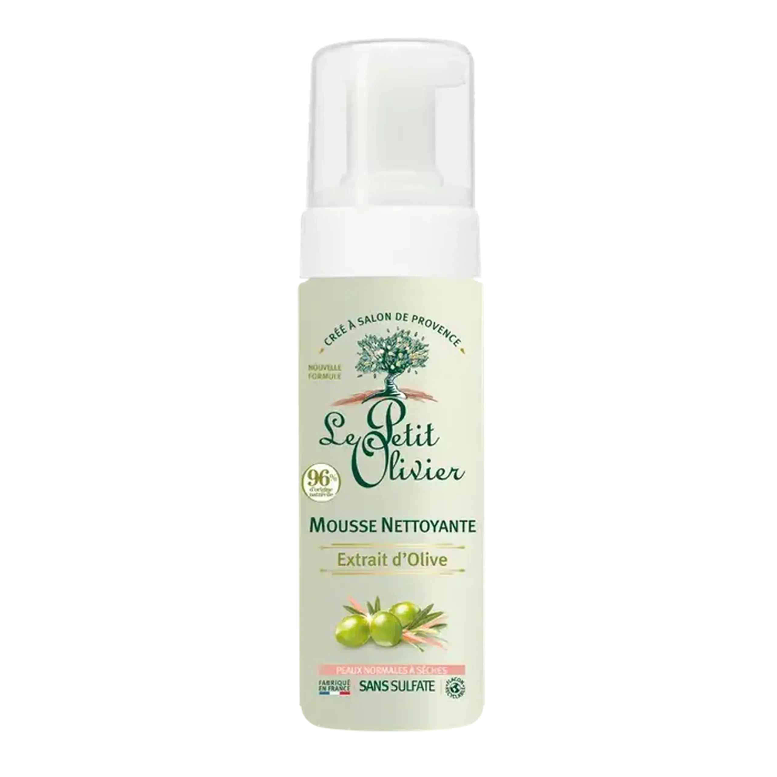 Le Petit Olivier Spuma fata curatare cu Ulei de Olive 150ml