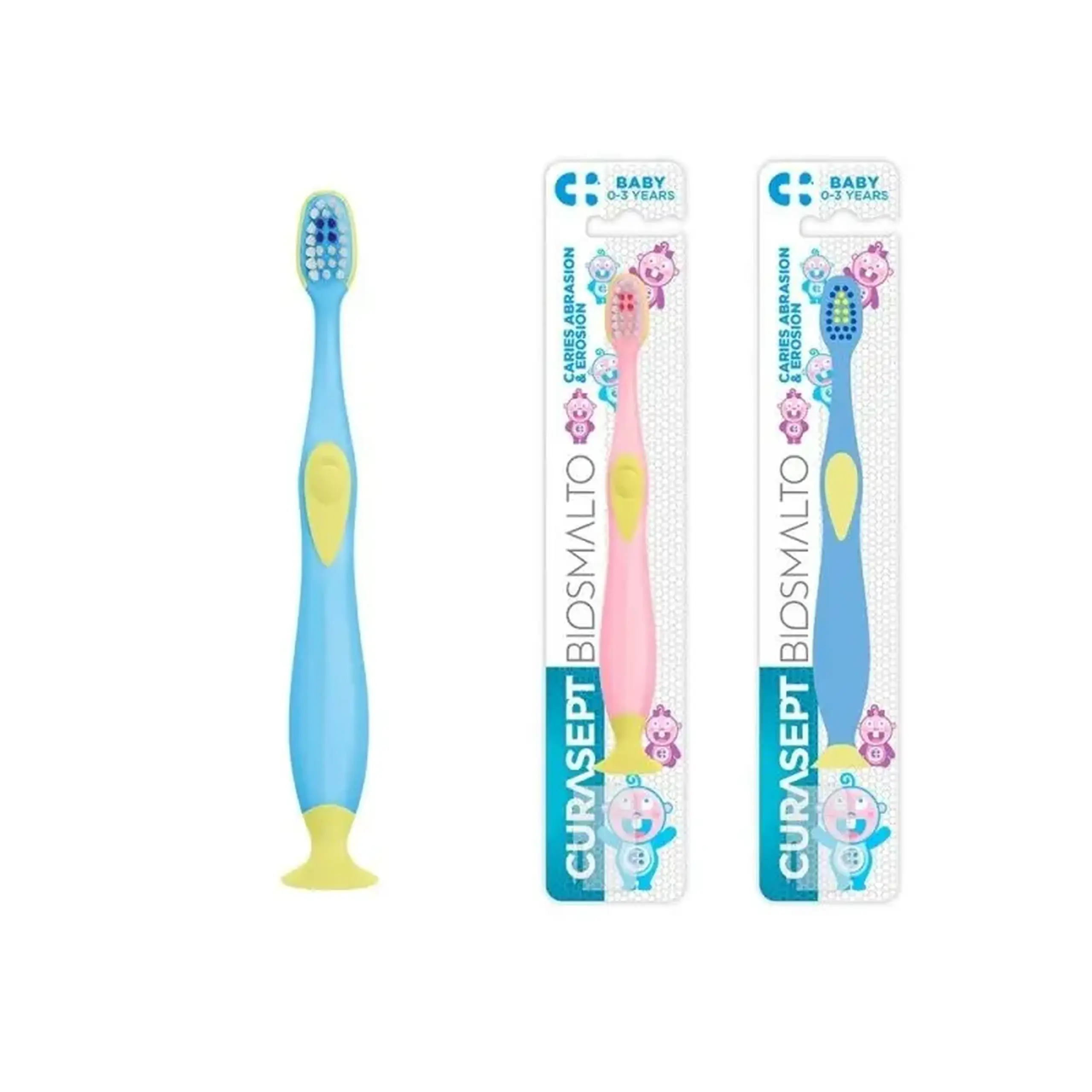 Curasept Periuta de dinti Biosmalto Baby 0-3ani
