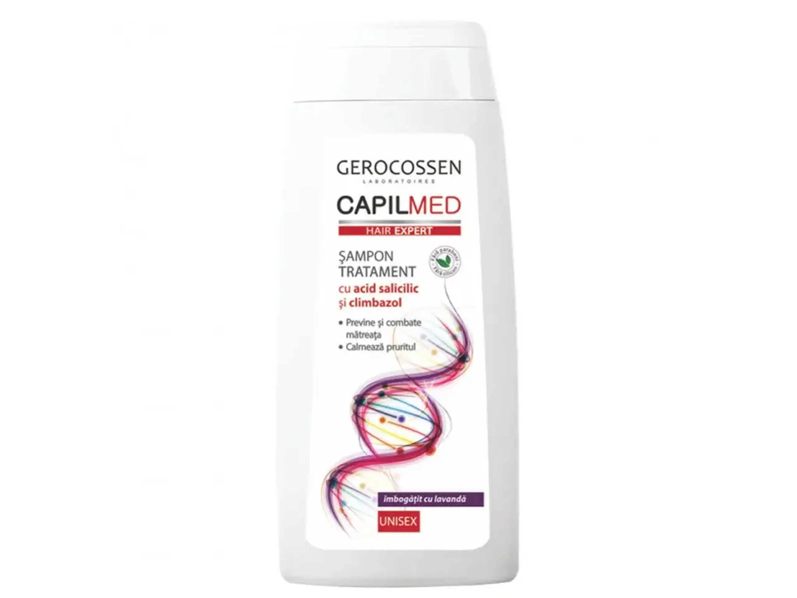 Gerocossen Capilmed Sampon cu acid salicilic si climbazol 275ml