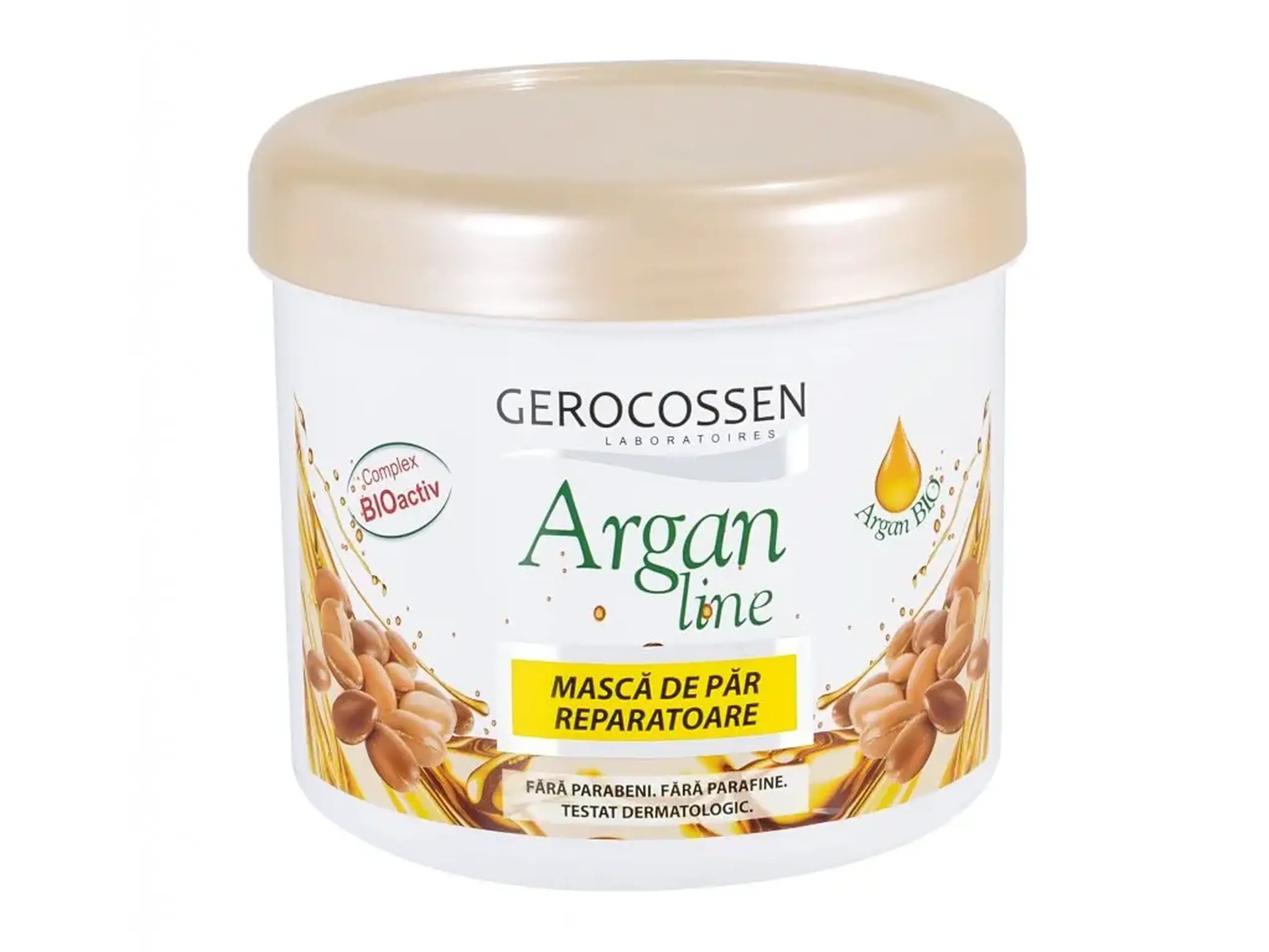 Gerocossen Argan masca par reparatoare cu ulei de argan si keratina 450ml