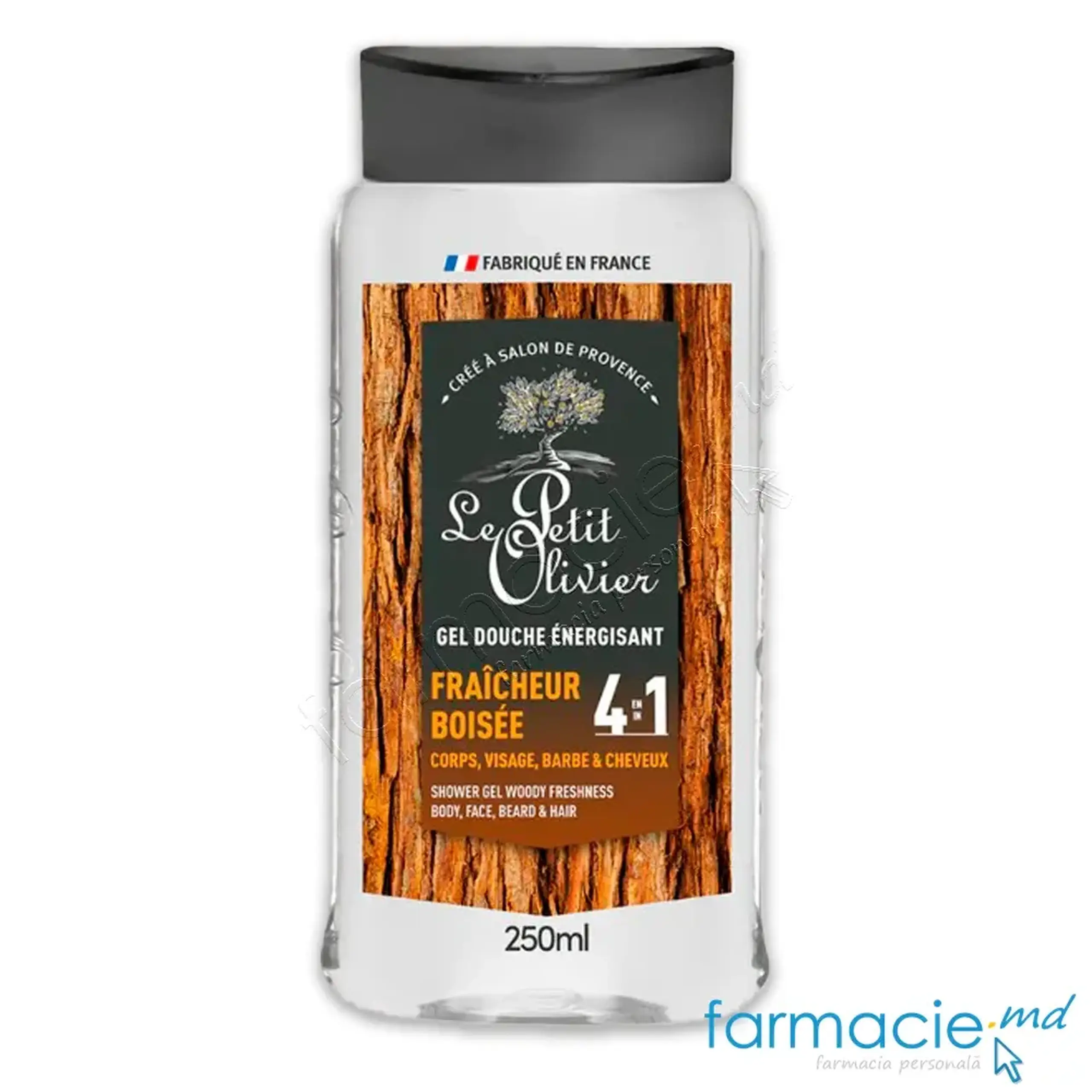Le Petit Olivier Gel dus Man 4 in 1 miros lemnos 250ml