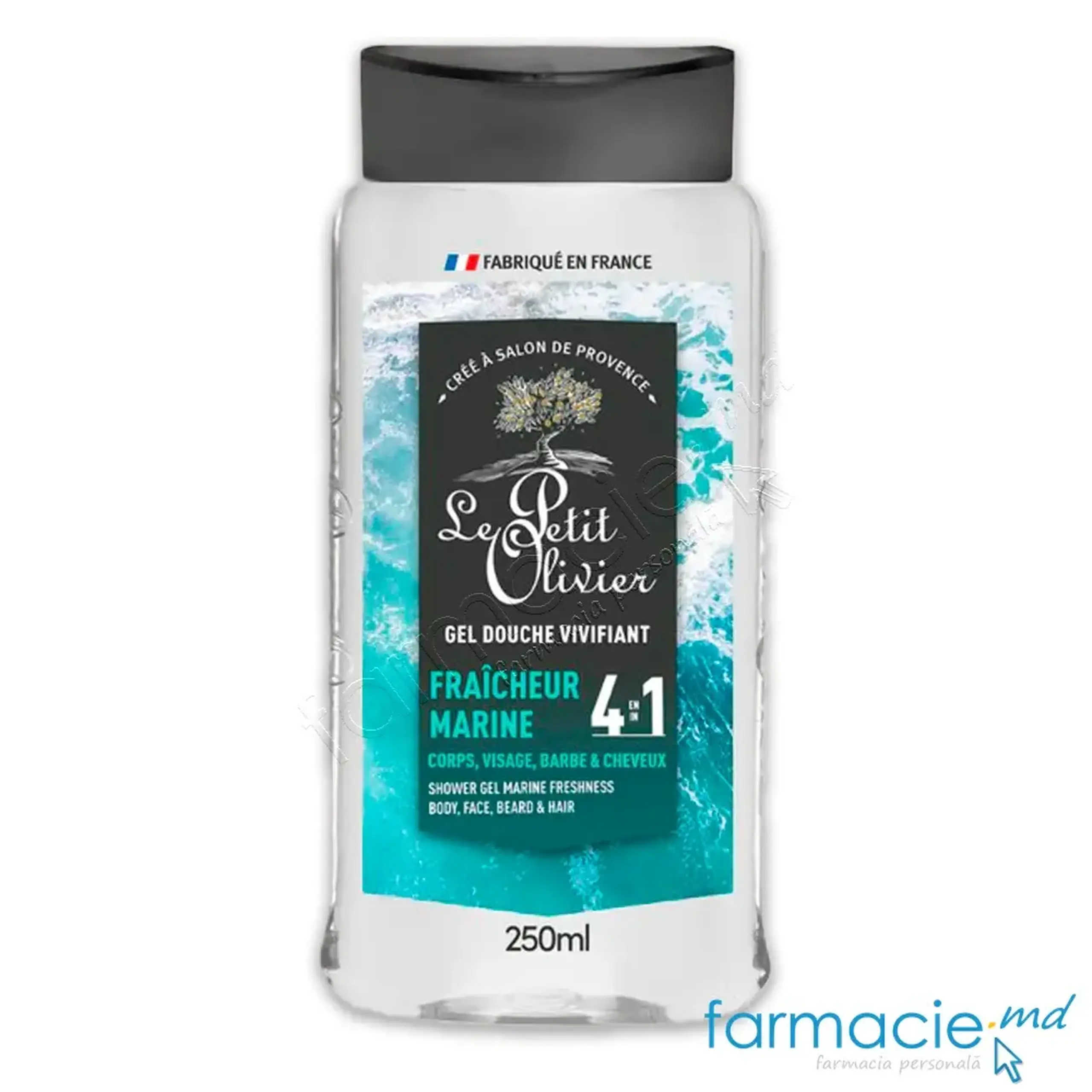 Le Petit Olivier Gel dus Man 4 in 1 miros marin 250ml