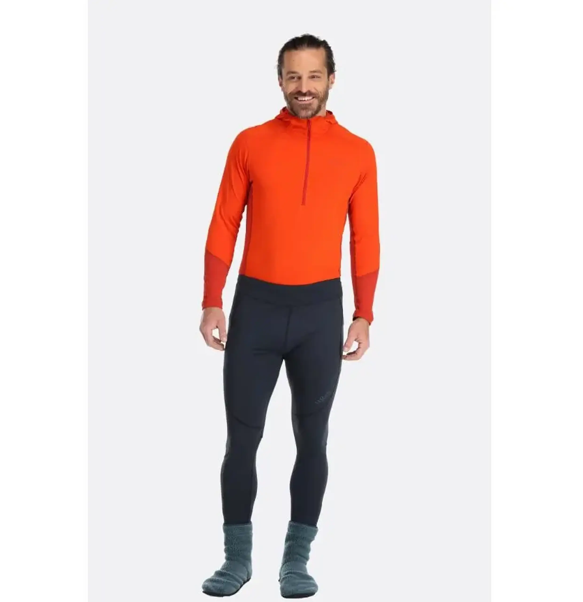 Pantaloni Rab Conduit Tights Mns beluga - Размер xl
