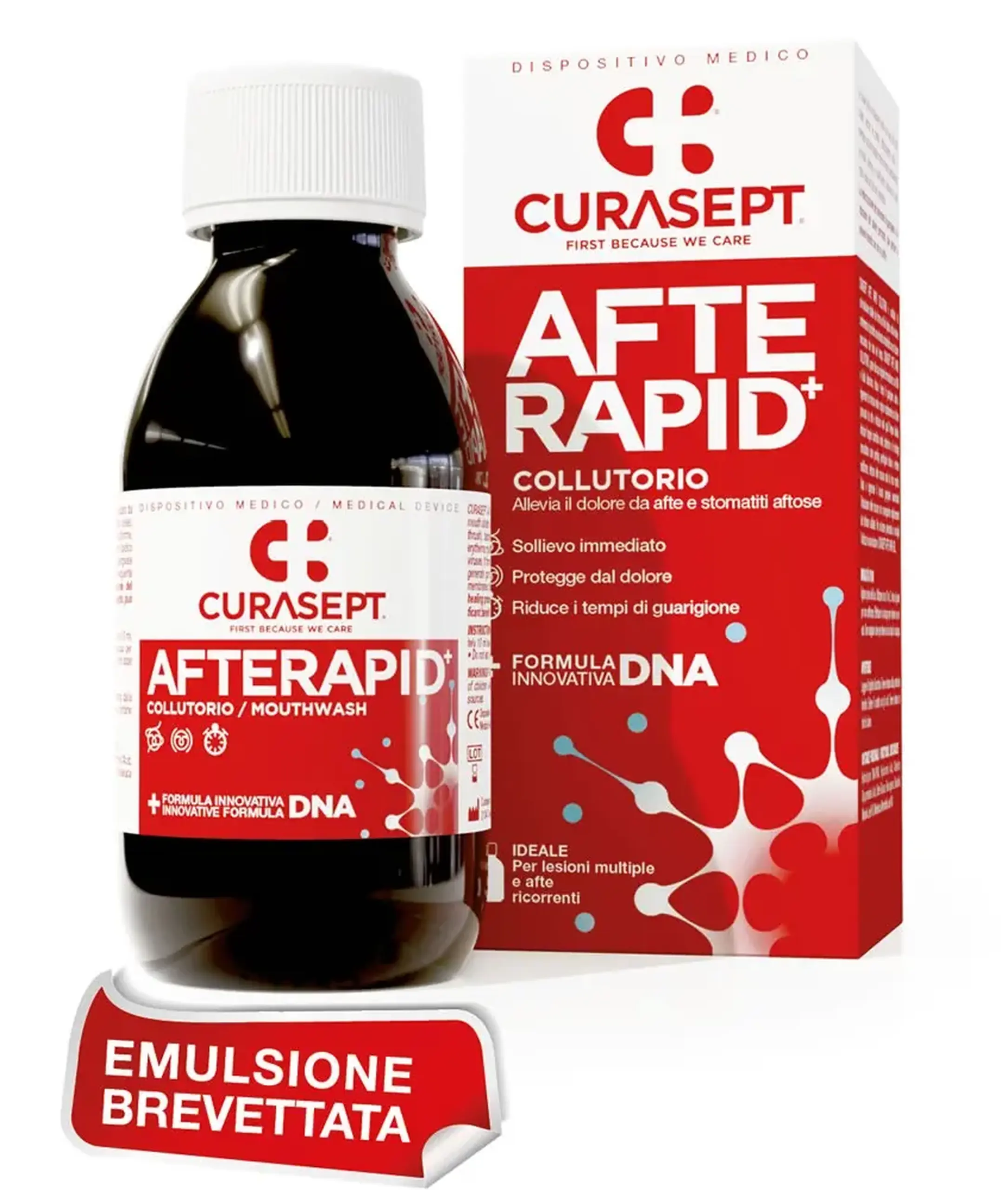 Curasept Afte Rapid DNA Apa de gura 125ml