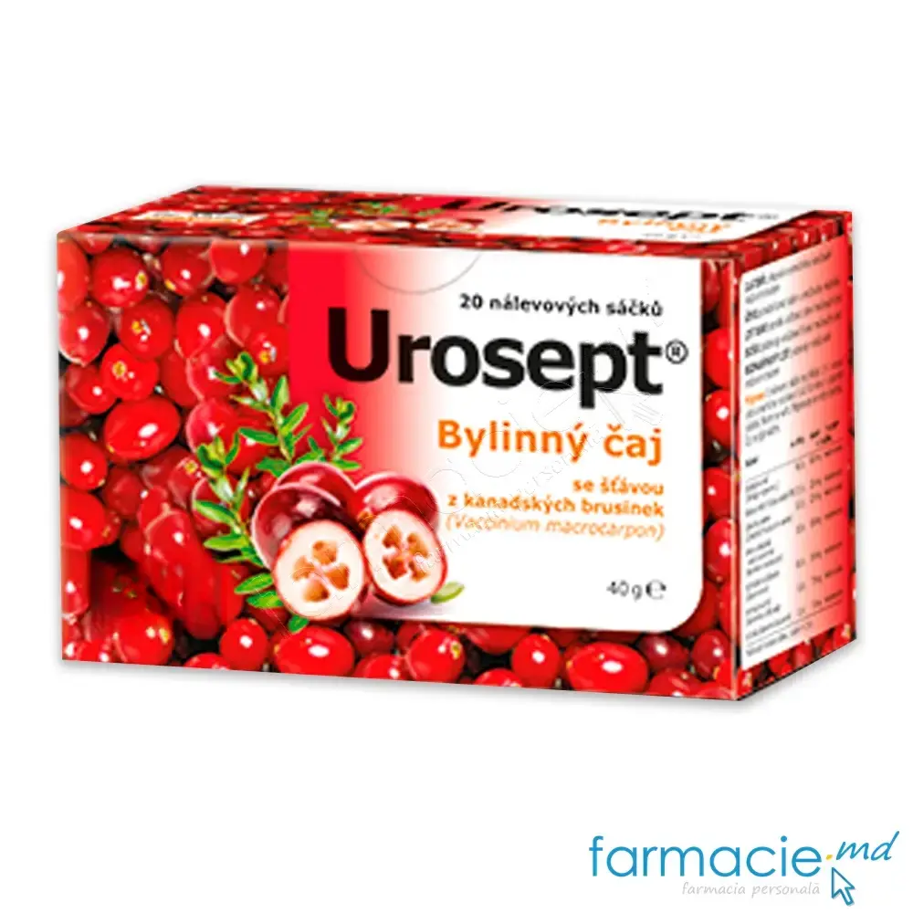 Urosept Ceai merisoare adulti,copii 3+ N20 Dr. Muller PHARMA