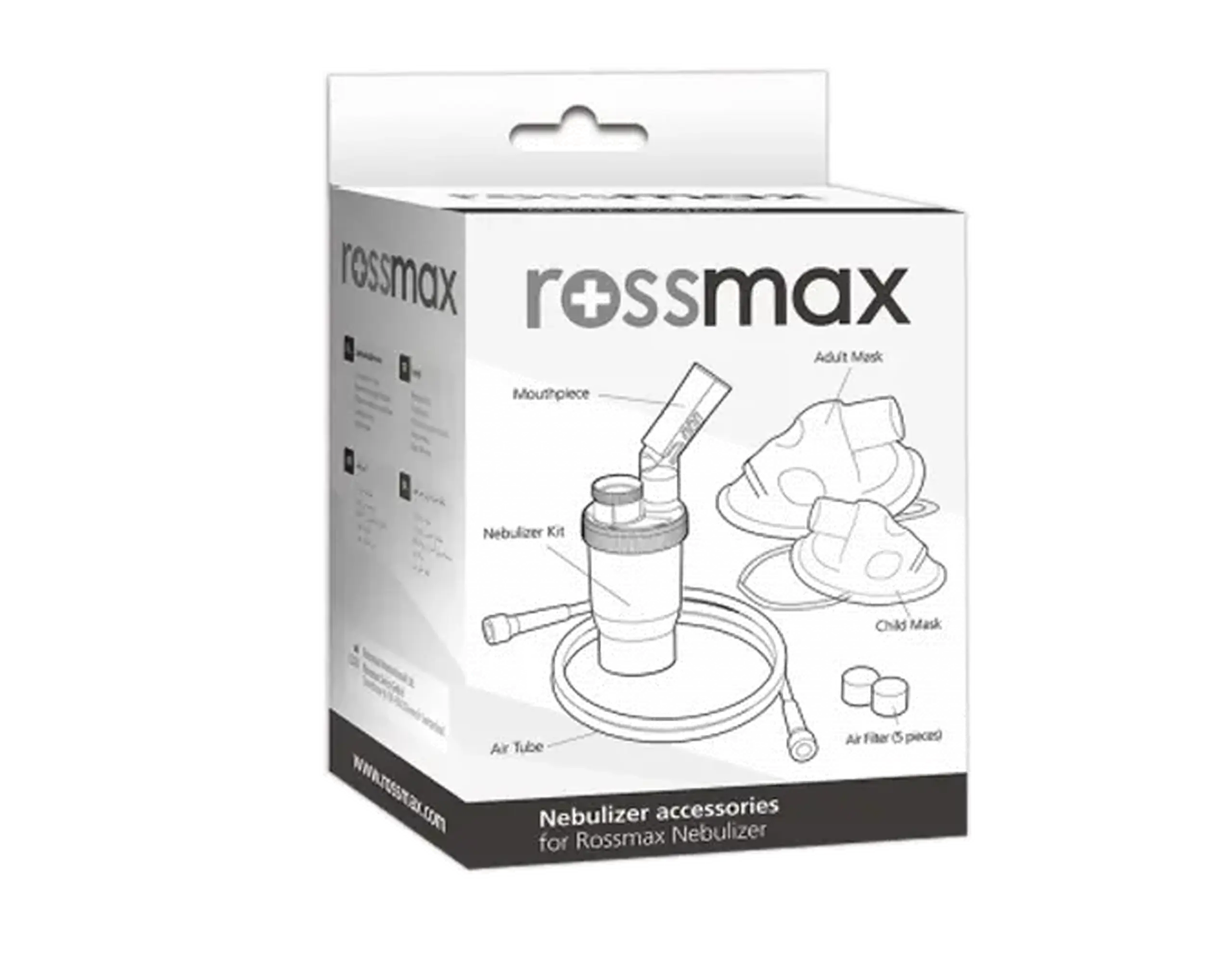 Set accesorii Nebulizer Rossmax N1 NB500, NH60, NI60