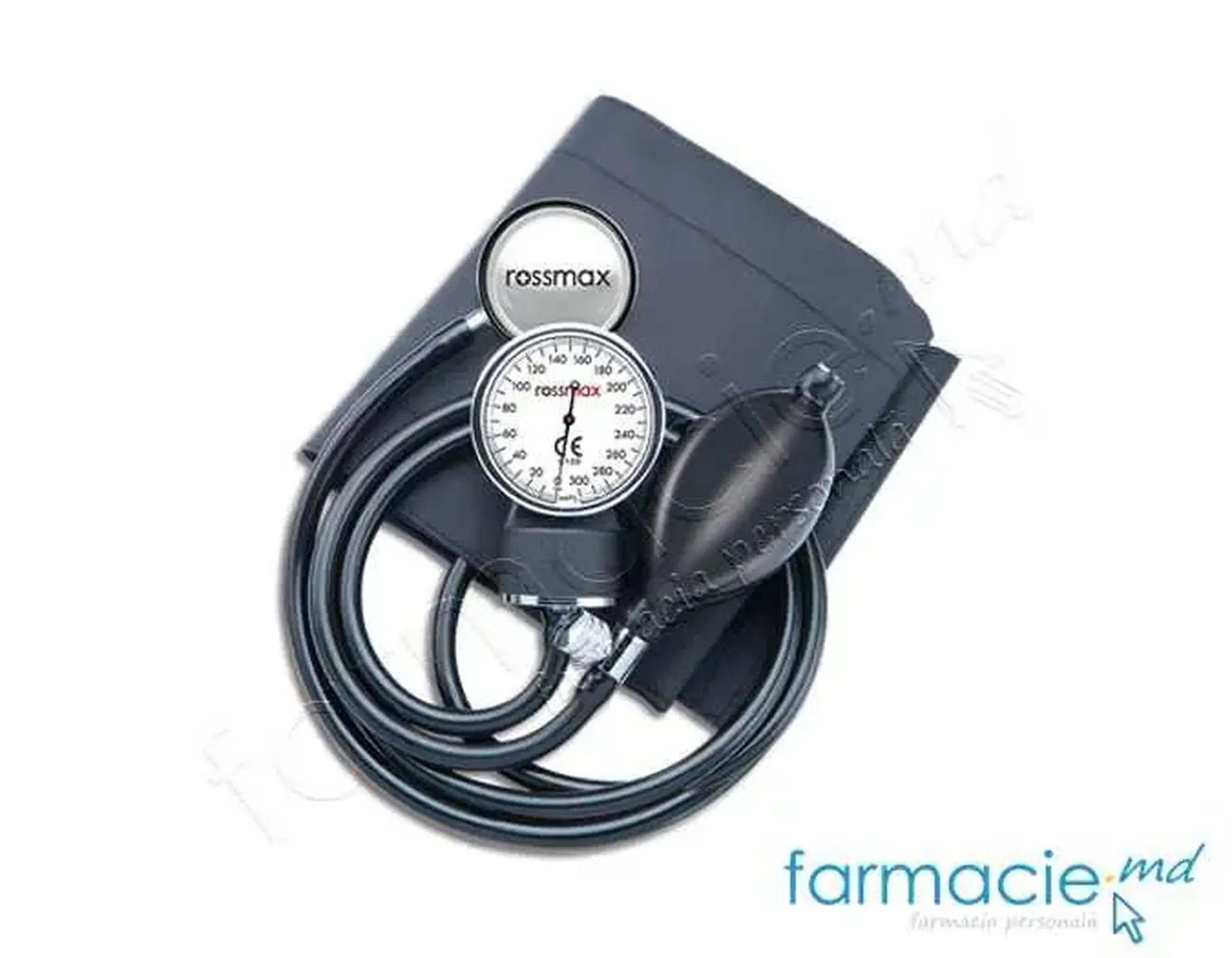 Tonometru mecanic Rossmax cu stetoscop GB102