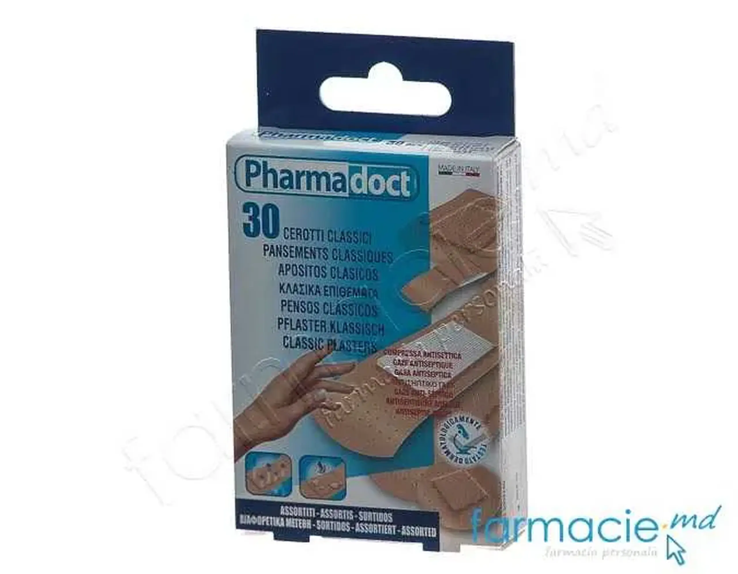 Emplastru Pharma Doct N30 bactericid,assorti